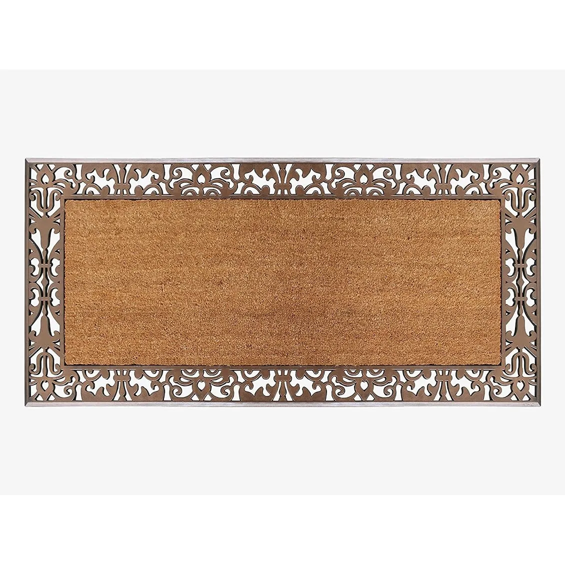 A1HC Entrance Door Mats. 30X60. Durable Large Outdoor Rug. Non-Slip. Rubber Backed Low-Profile. Indoor Outdoor for Front Door
