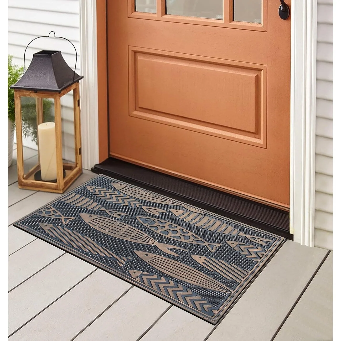 A1HC Rubber Pin Welcome Door Mats. Hand Finished. Non-Slip Backing Rubber. Heavy Duty Floormats