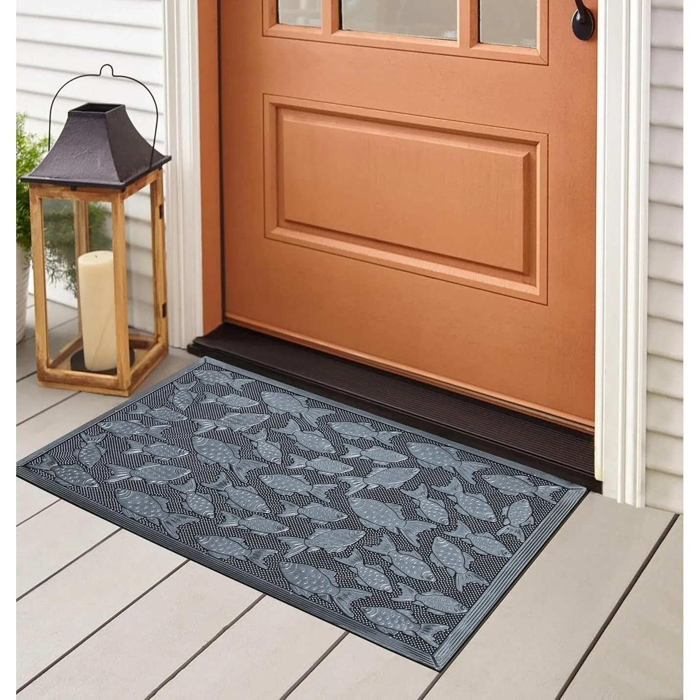 A1HC Rubber Pin Welcome Door Mats. Hand Finished. Non-Slip Backing Rubber. Heavy Duty Floormats