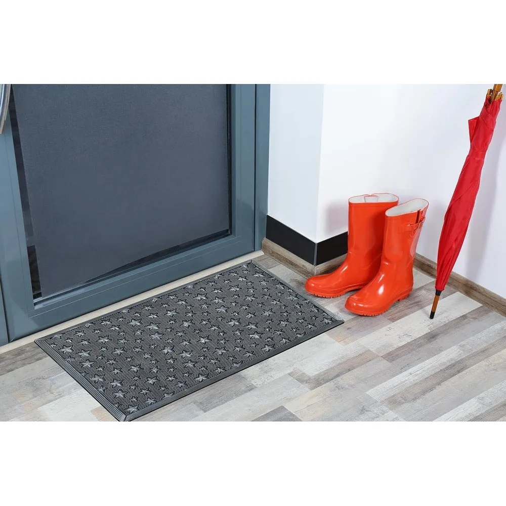A1HC Rubber Pin Welcome Door Mats. Hand Finished. Non-Slip Backing Rubber. Heavy Duty Floormats