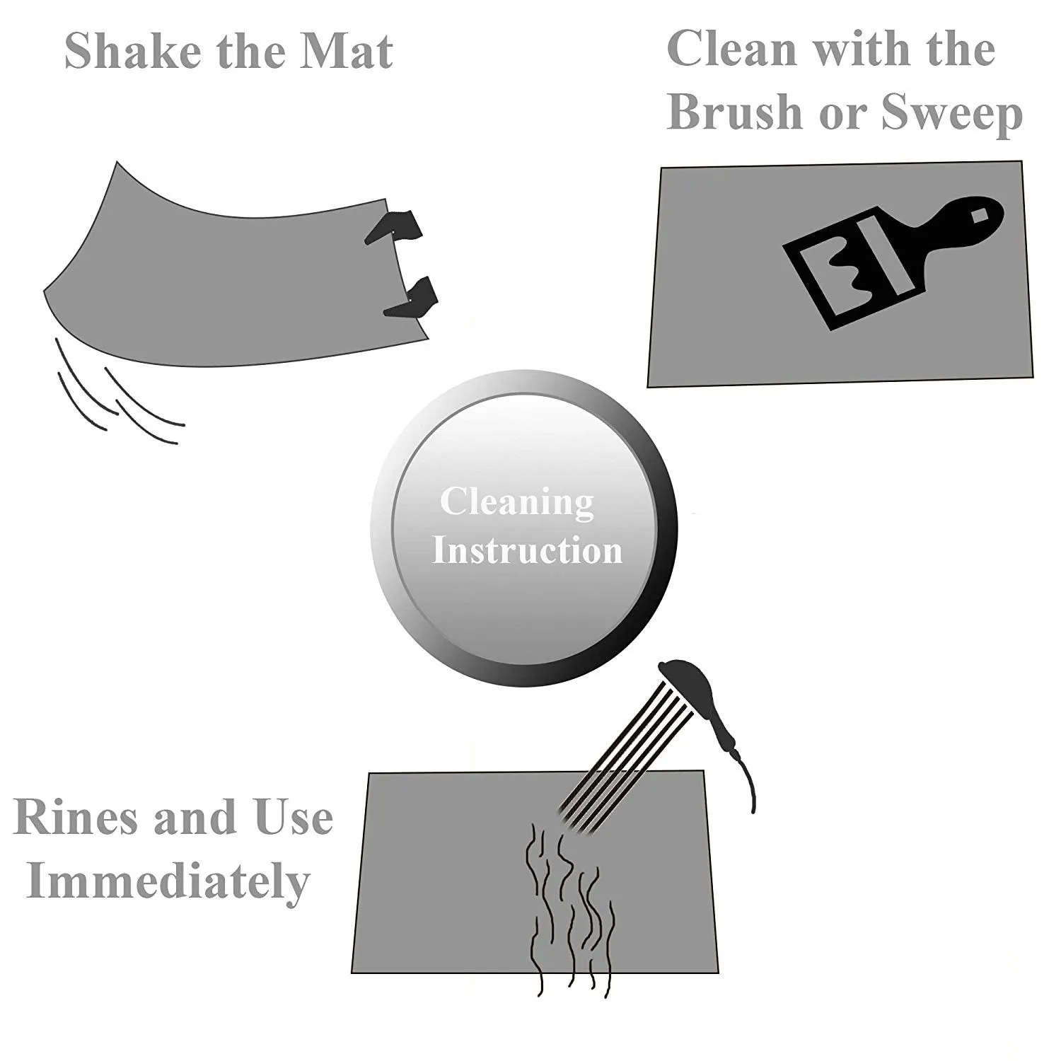 A1HC Water retainer Indoor/Outdoor Doormat 24X36
