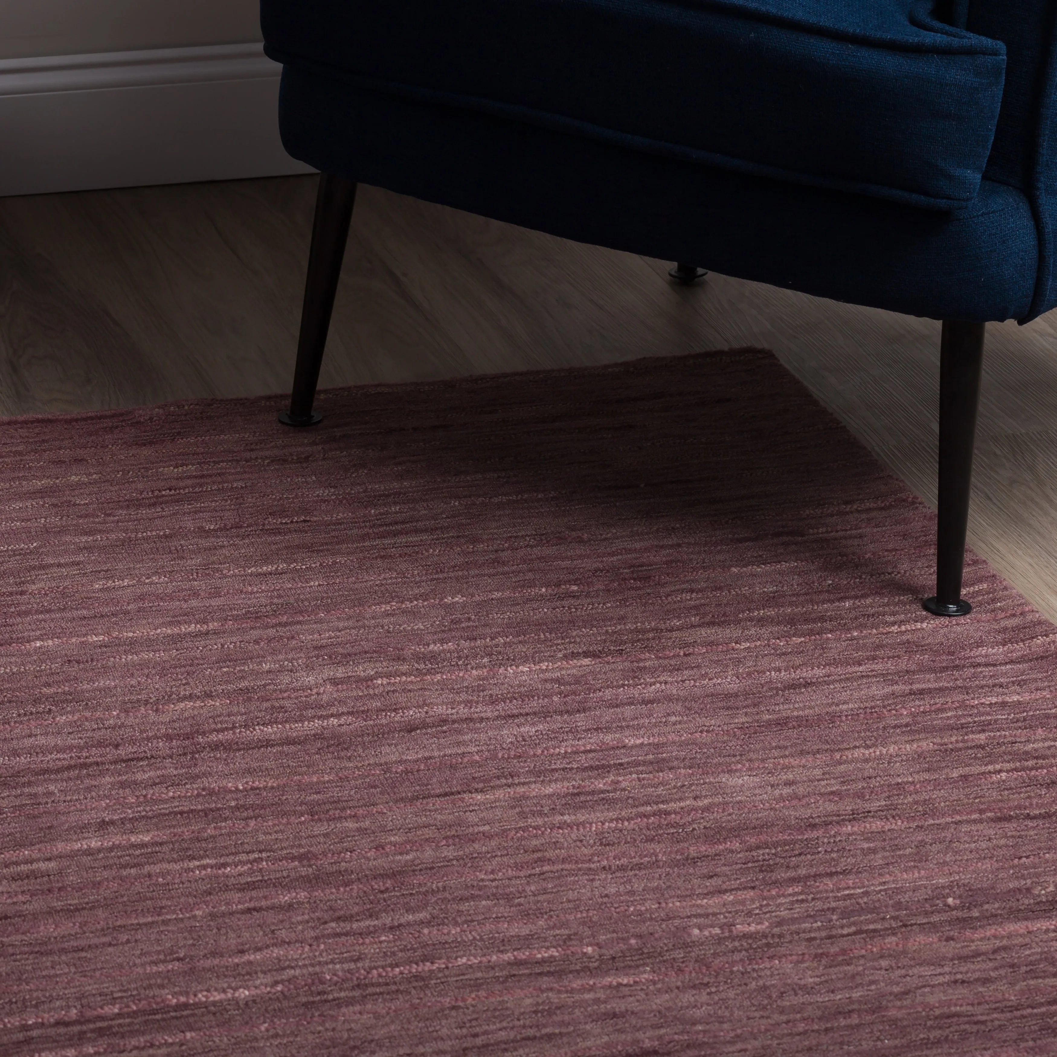 Addison Cooper Multi Shade Solid Wool Area Rug