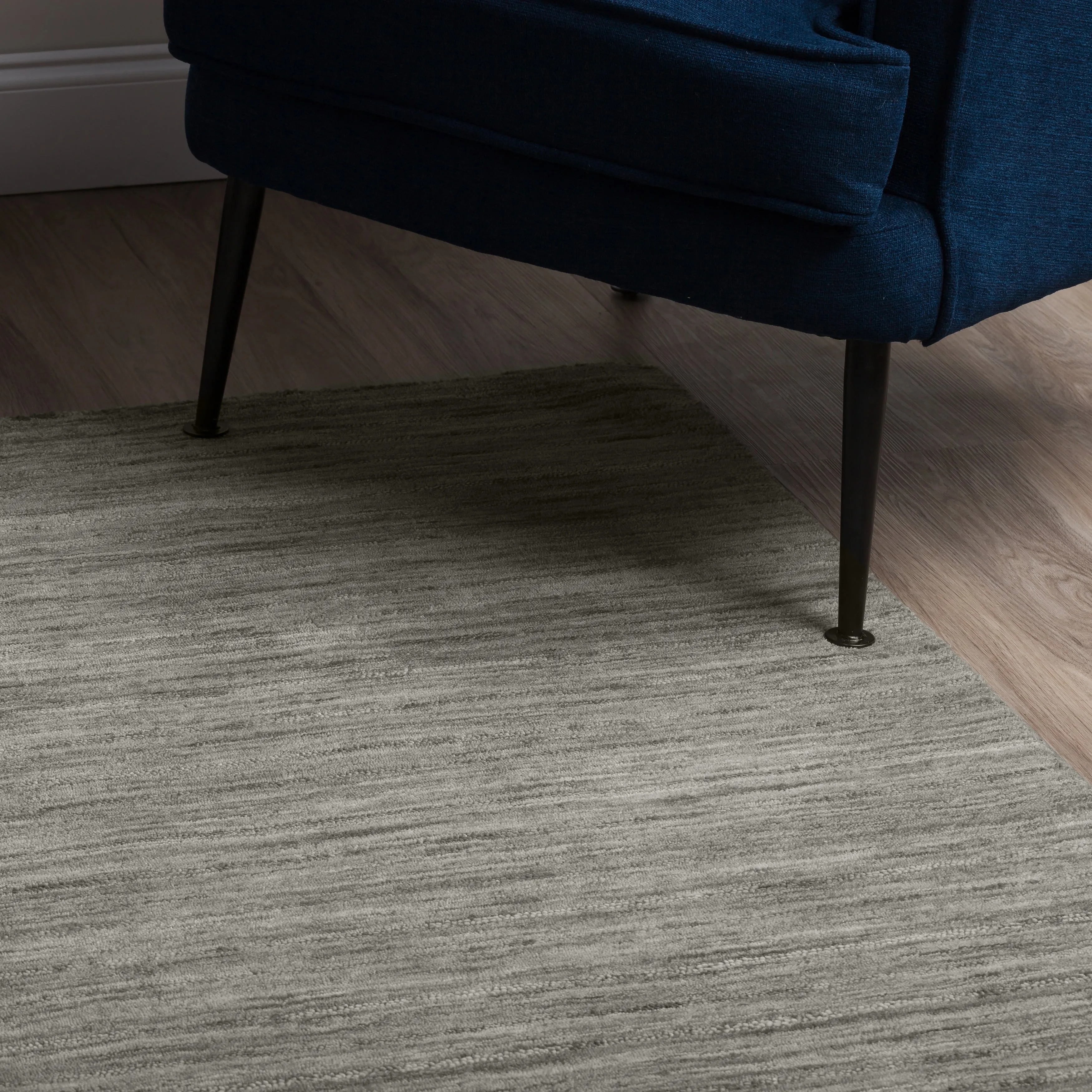 Addison Cooper Multi Shade Solid Wool Area Rug