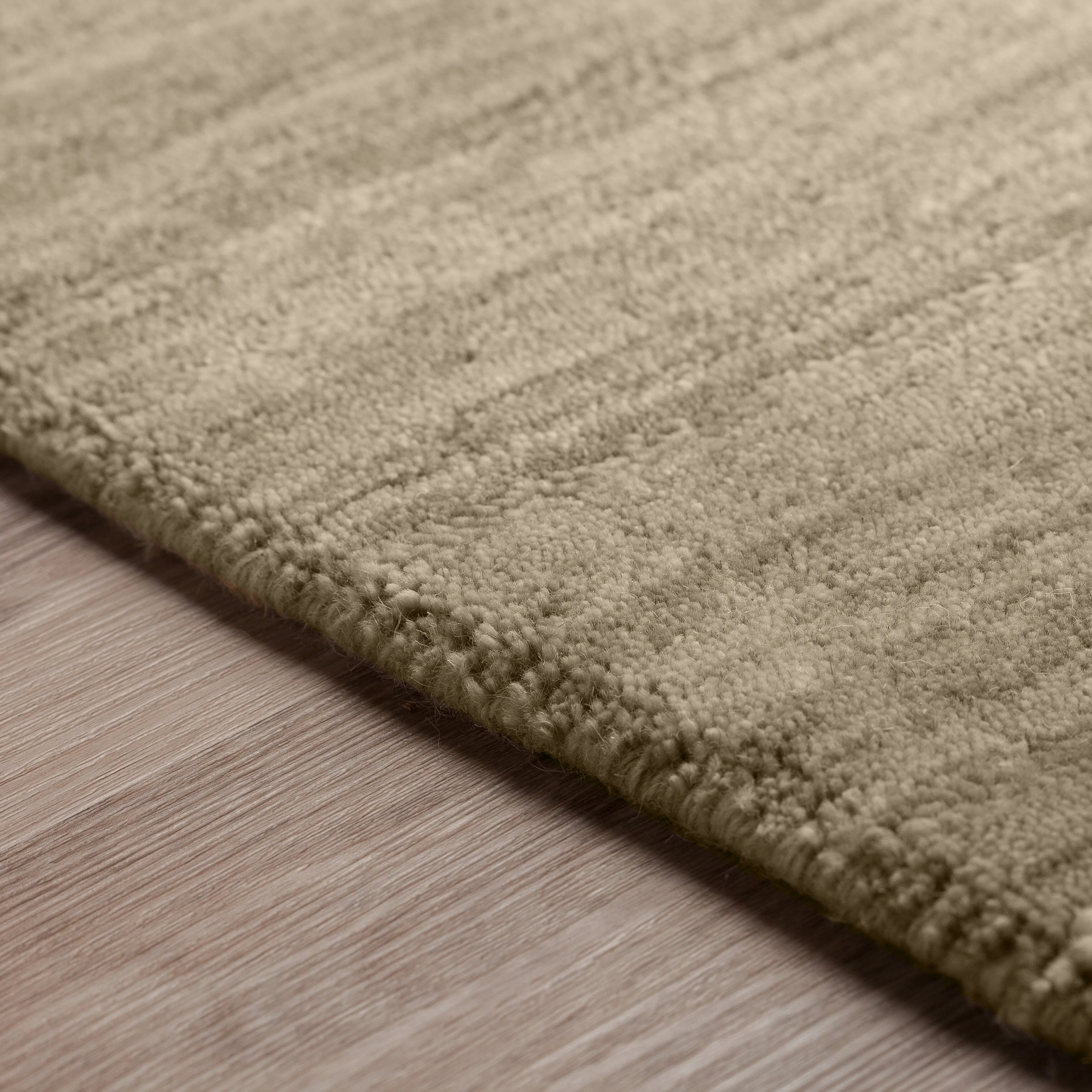 Addison Cooper Multi Shade Solid Wool Area Rug
