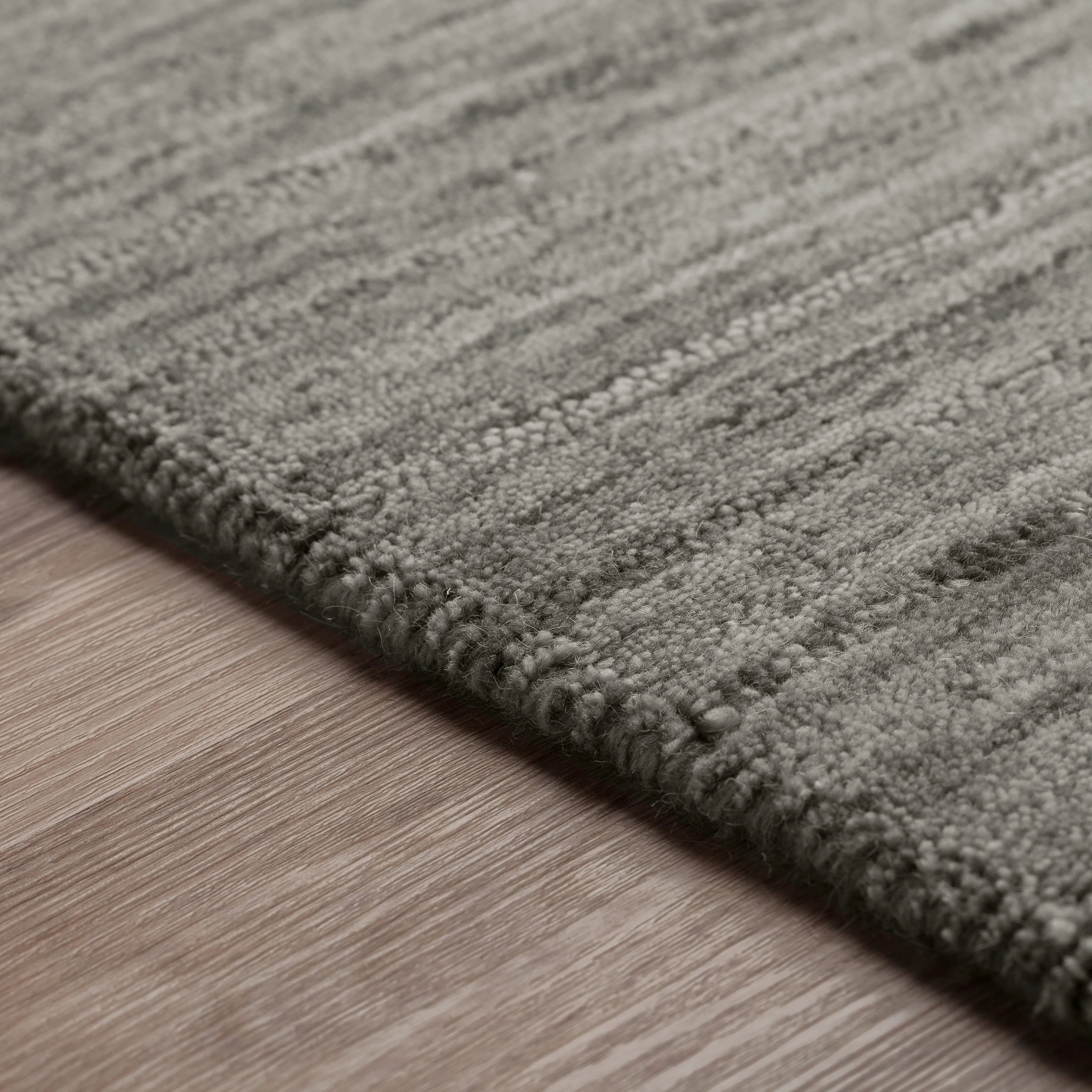 Addison Cooper Multi Shade Solid Wool Area Rug