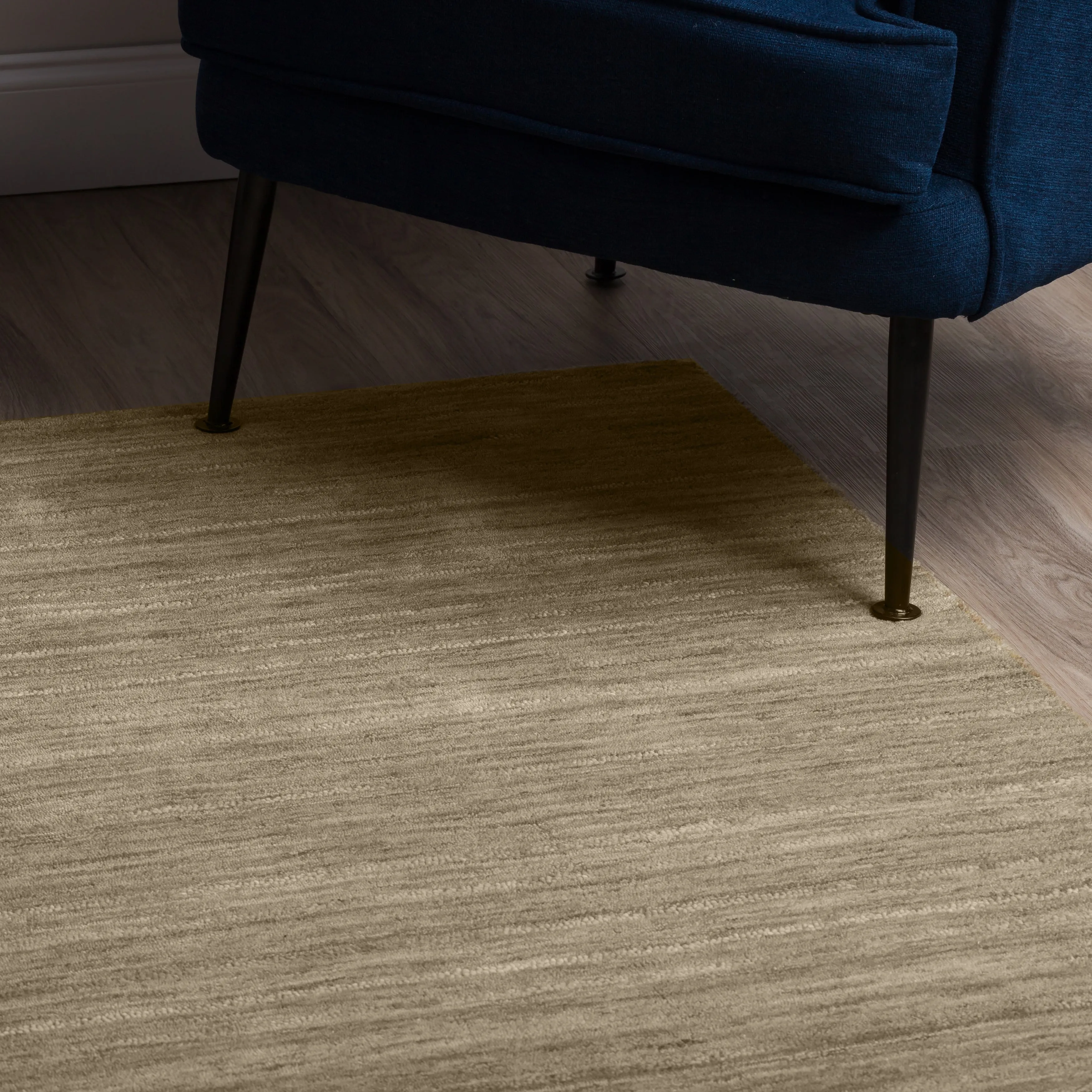 Addison Cooper Multi Shade Solid Wool Area Rug