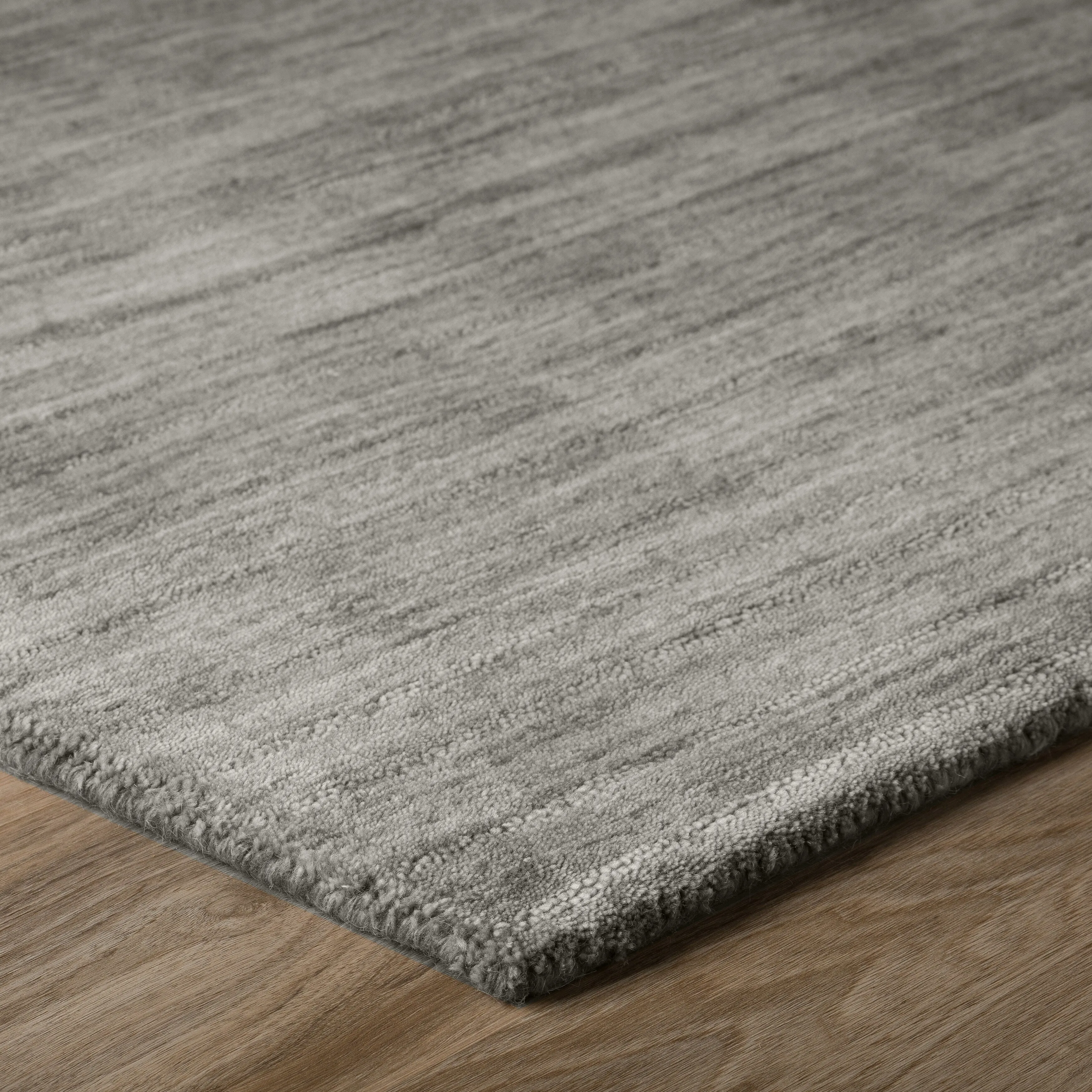 Addison Cooper Multi Shade Solid Wool Area Rug