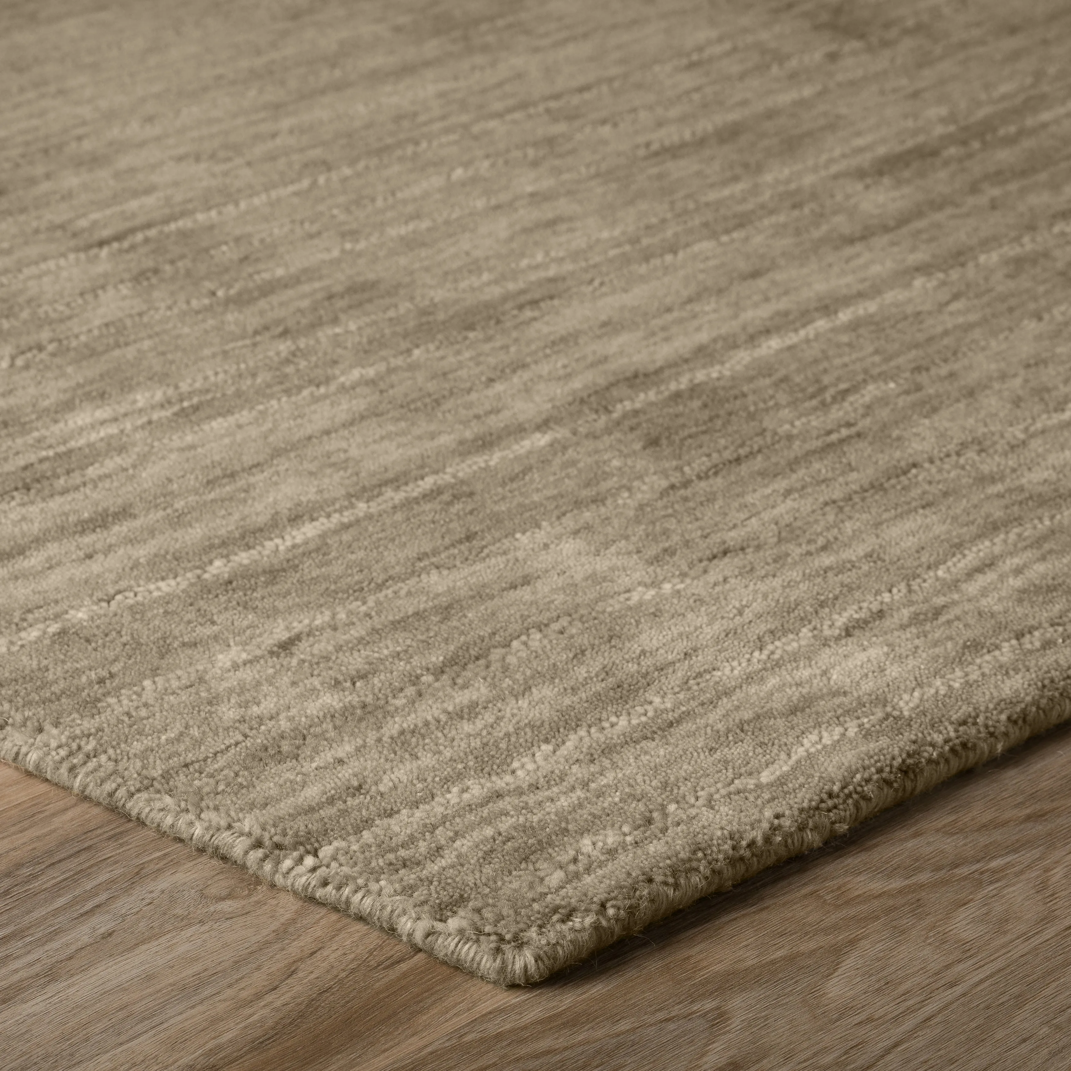 Addison Cooper Multi Shade Solid Wool Area Rug