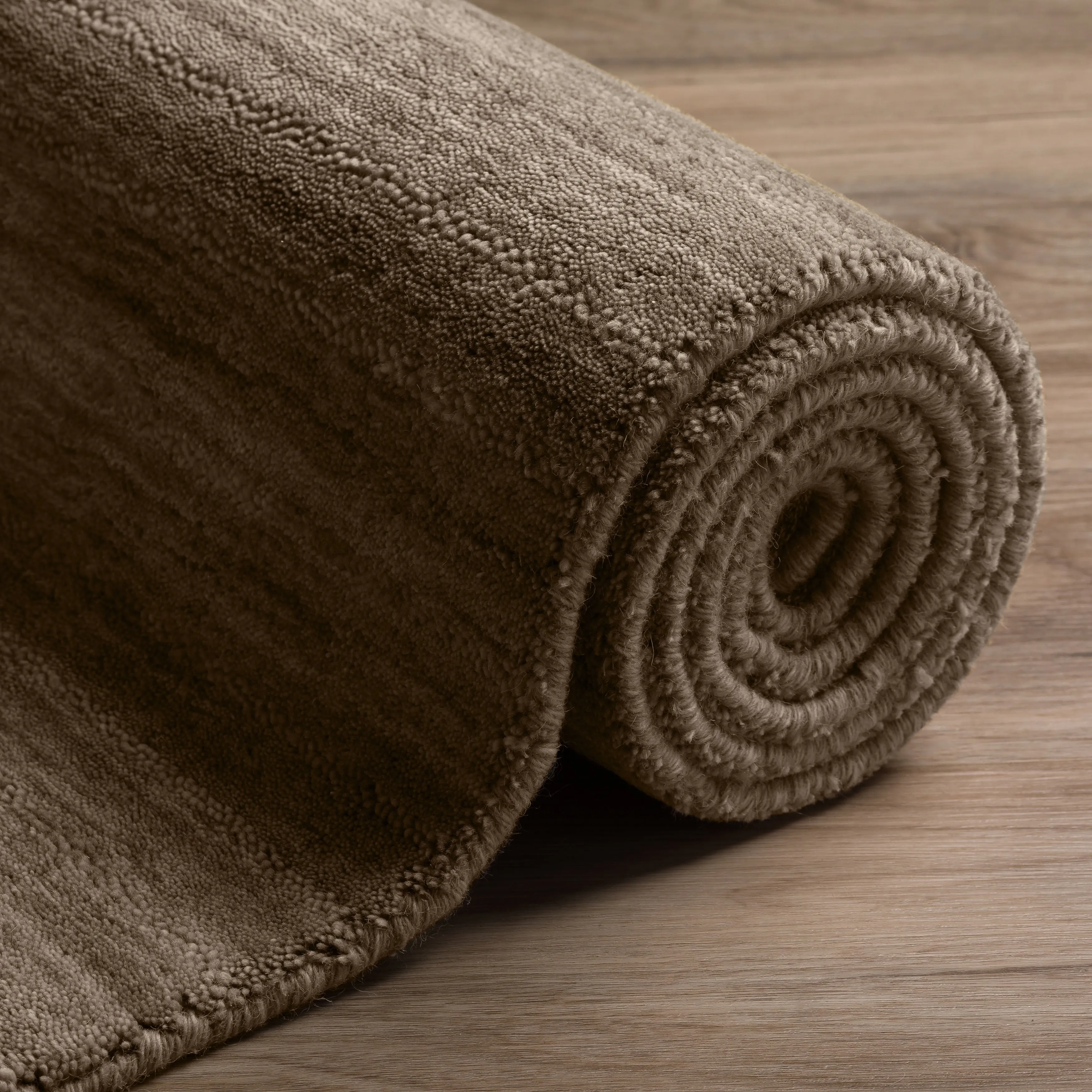 Addison Cooper Multi Shade Solid Wool Area Rug