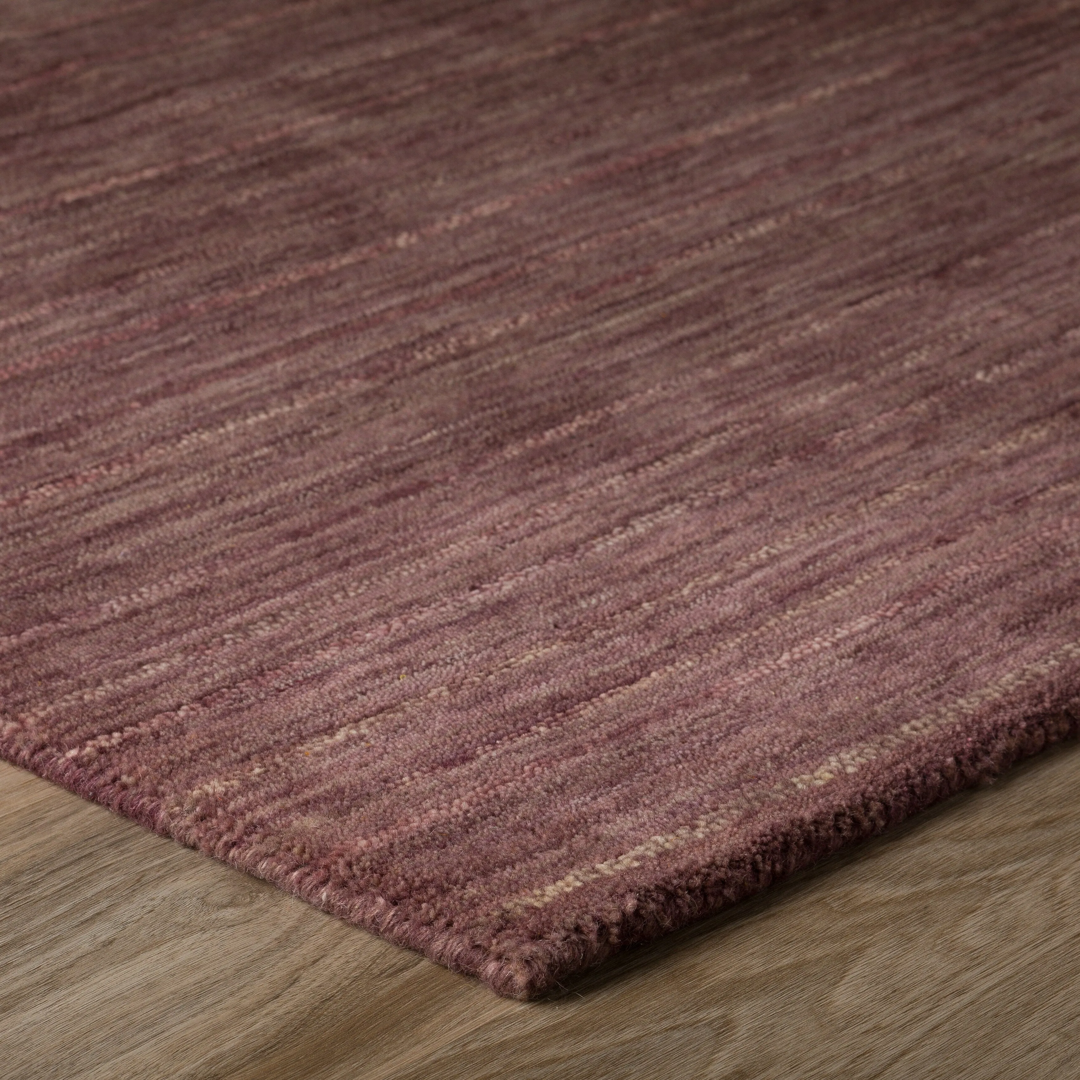 Addison Cooper Multi Shade Solid Wool Area Rug