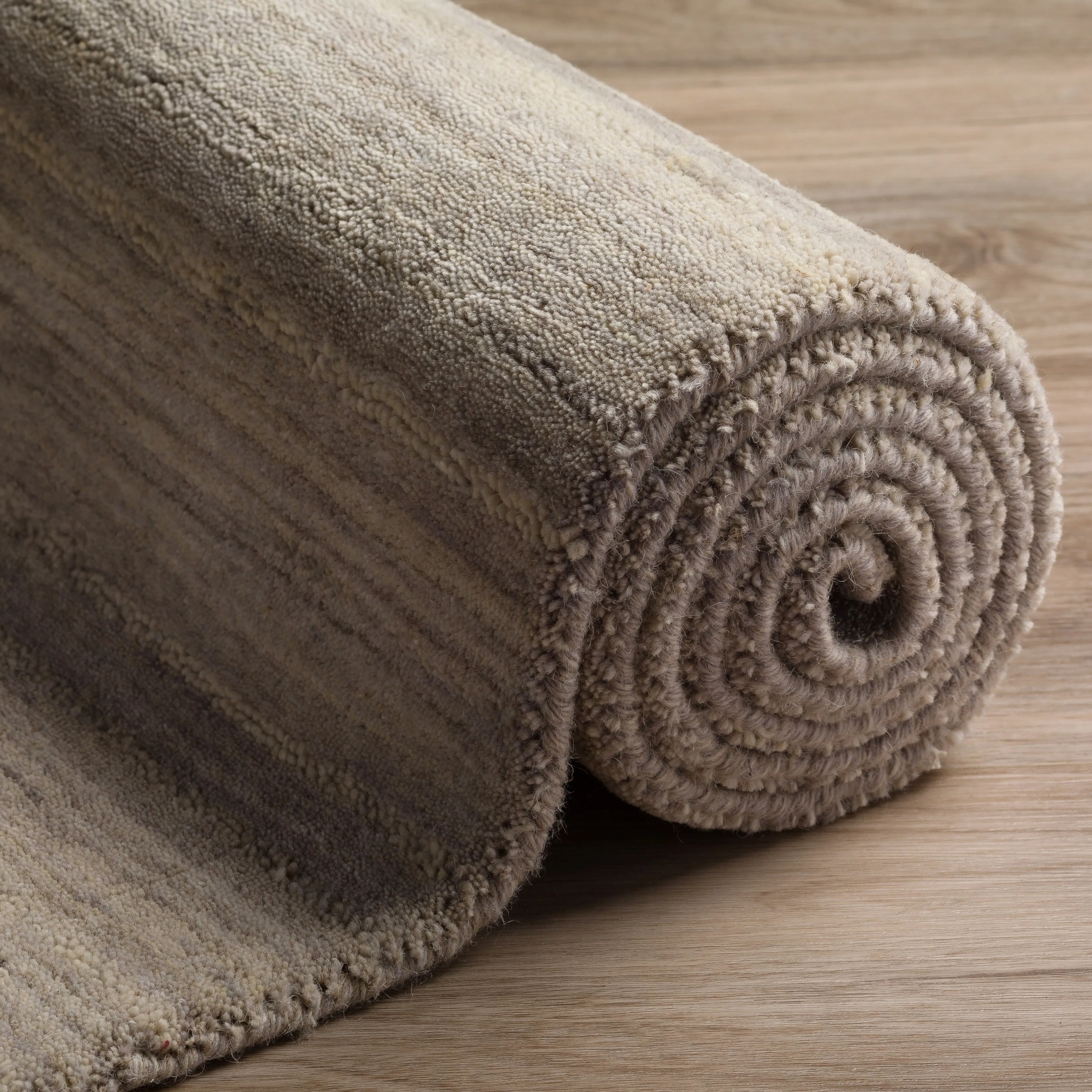 Addison Cooper Multi Shade Solid Wool Area Rug
