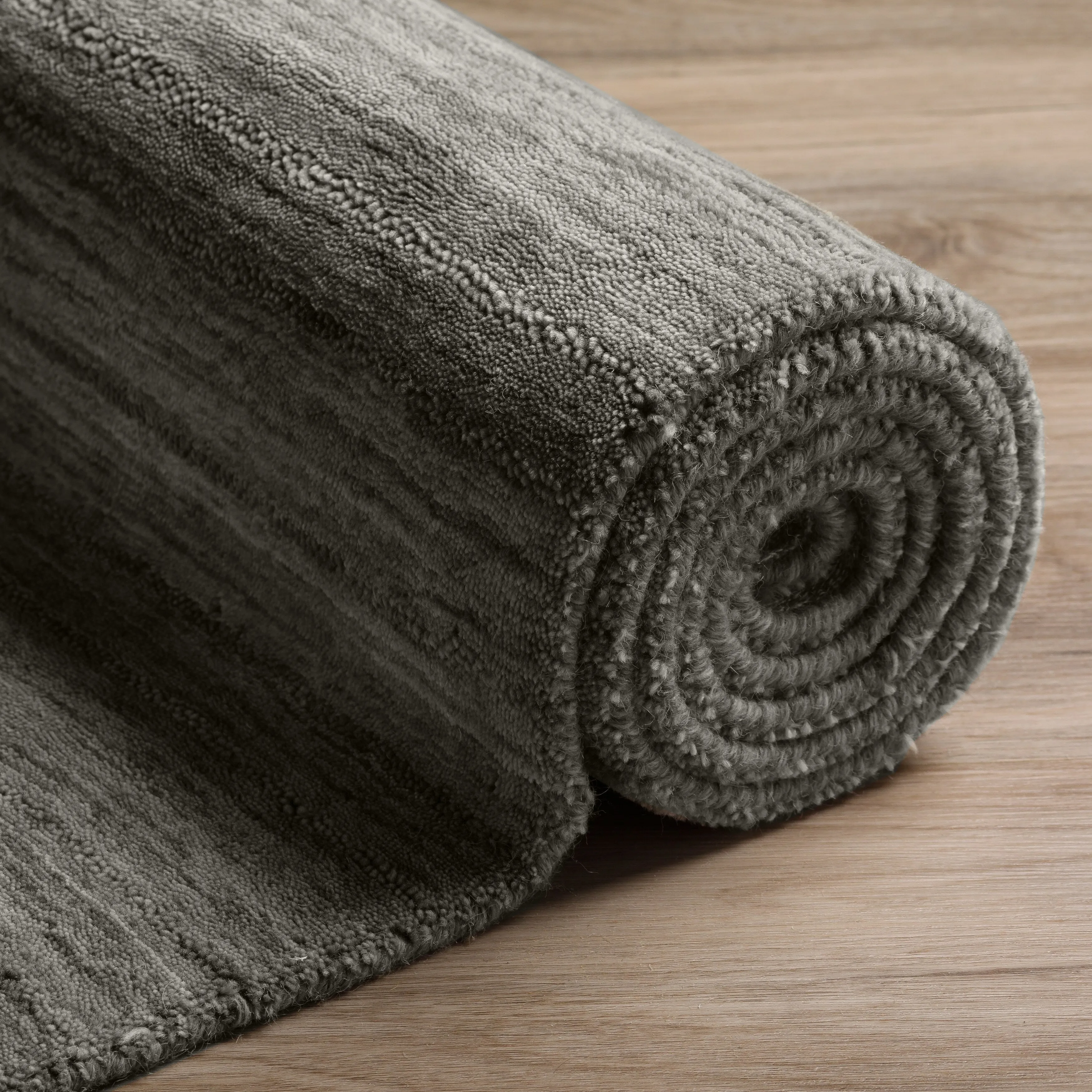 Addison Cooper Multi Shade Solid Wool Area Rug