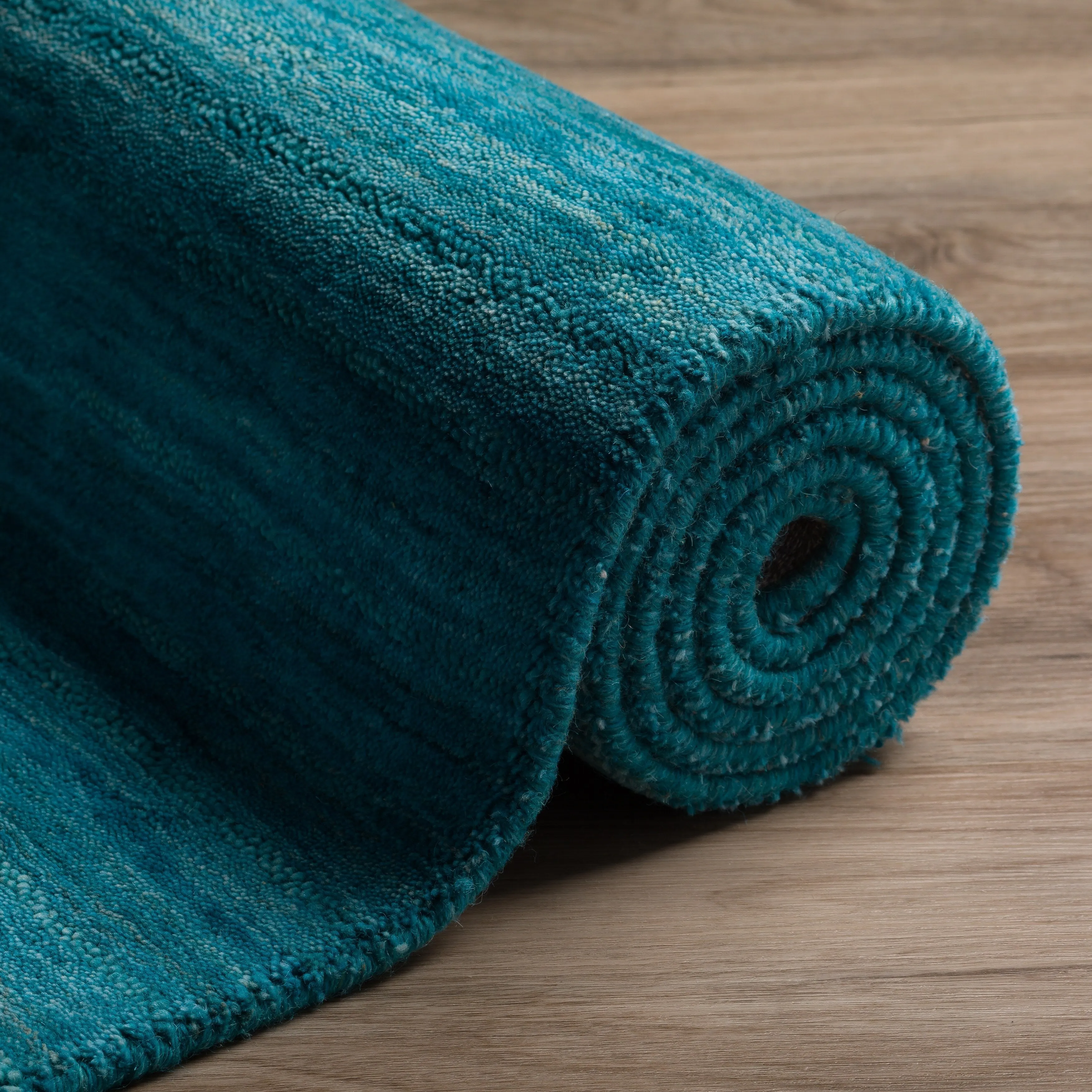 Addison Cooper Multi Shade Solid Wool Area Rug