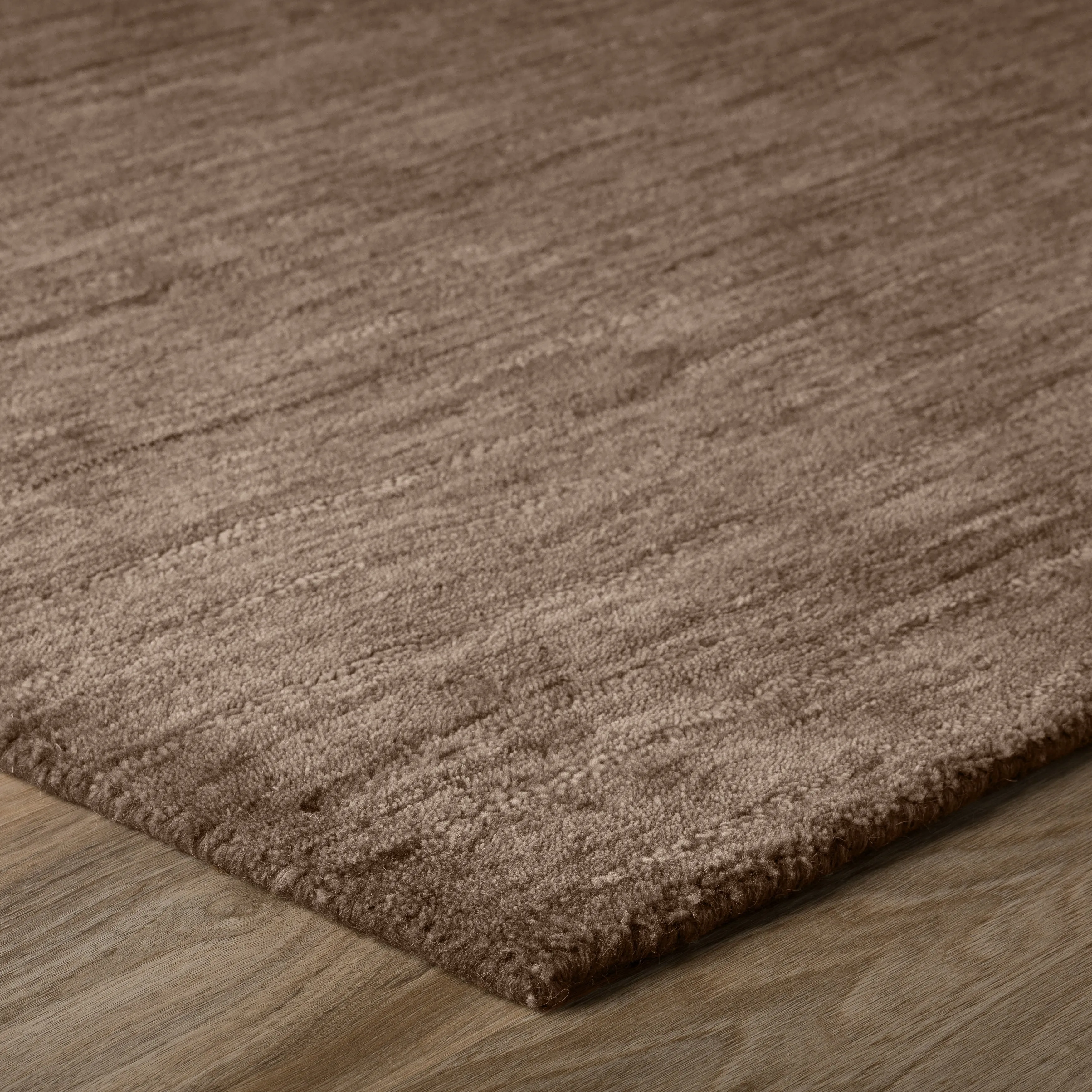 Addison Cooper Multi Shade Solid Wool Area Rug