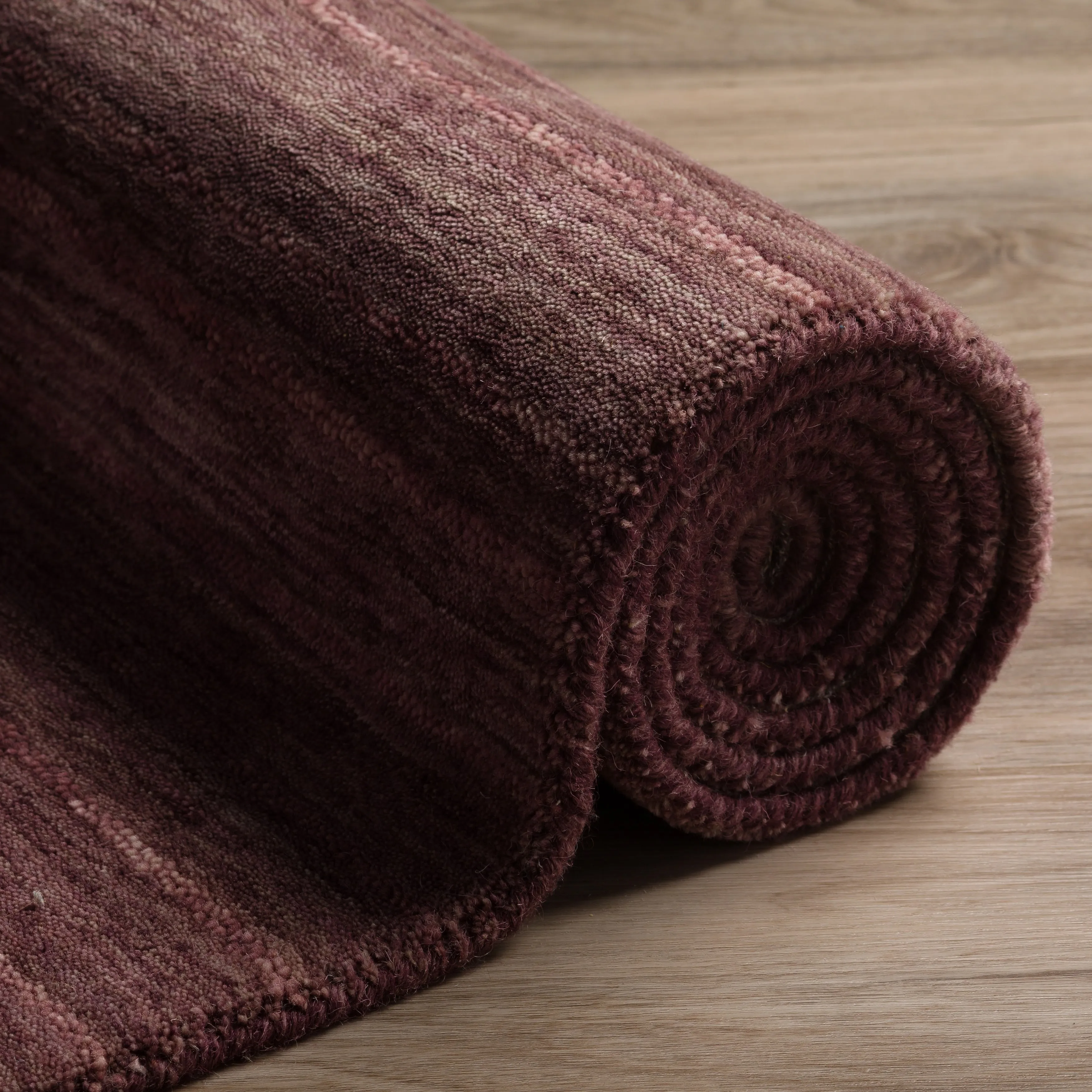 Addison Cooper Multi Shade Solid Wool Area Rug