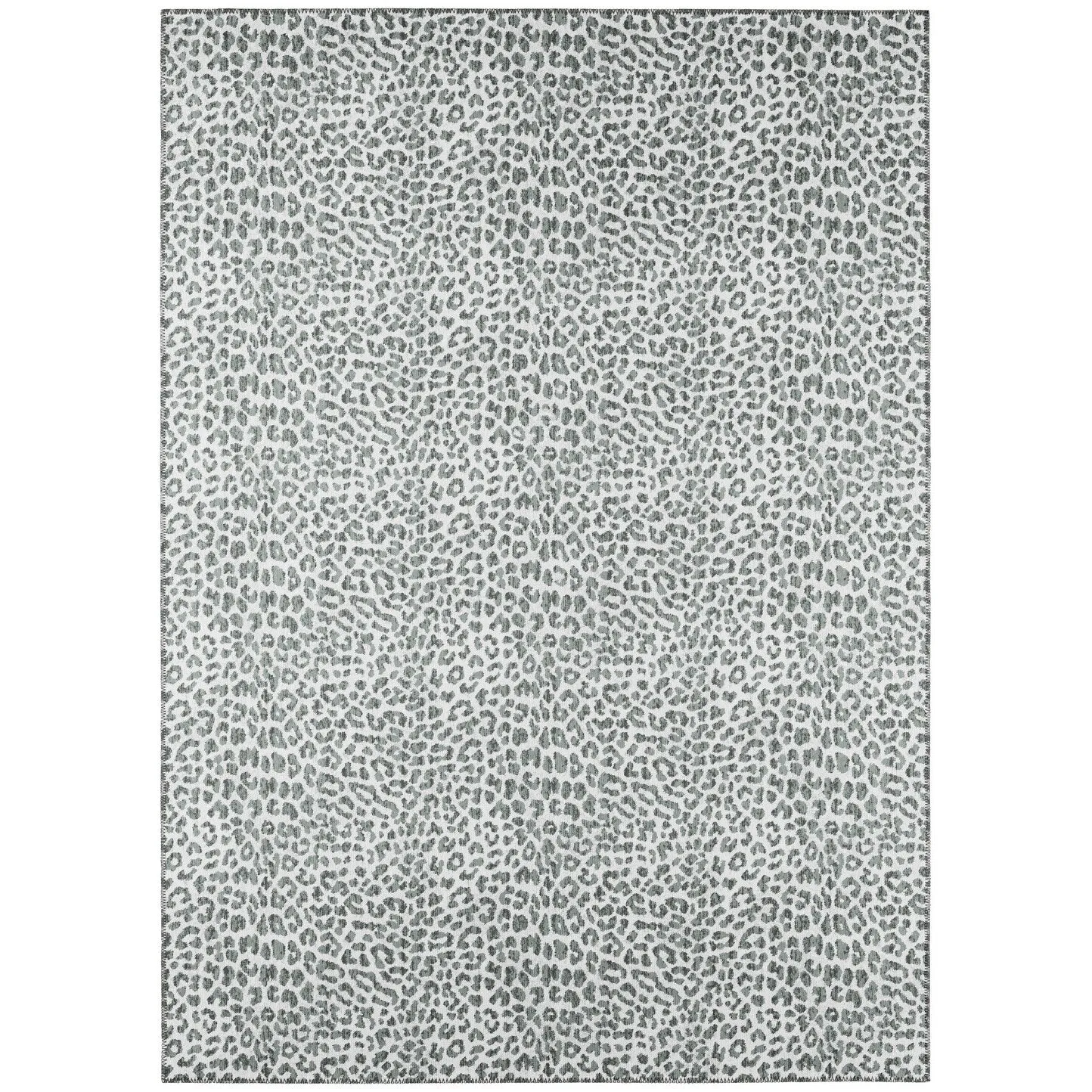 Addison Indoor/ Outdoor Safari Leopard Animal Print Washable Area Rug