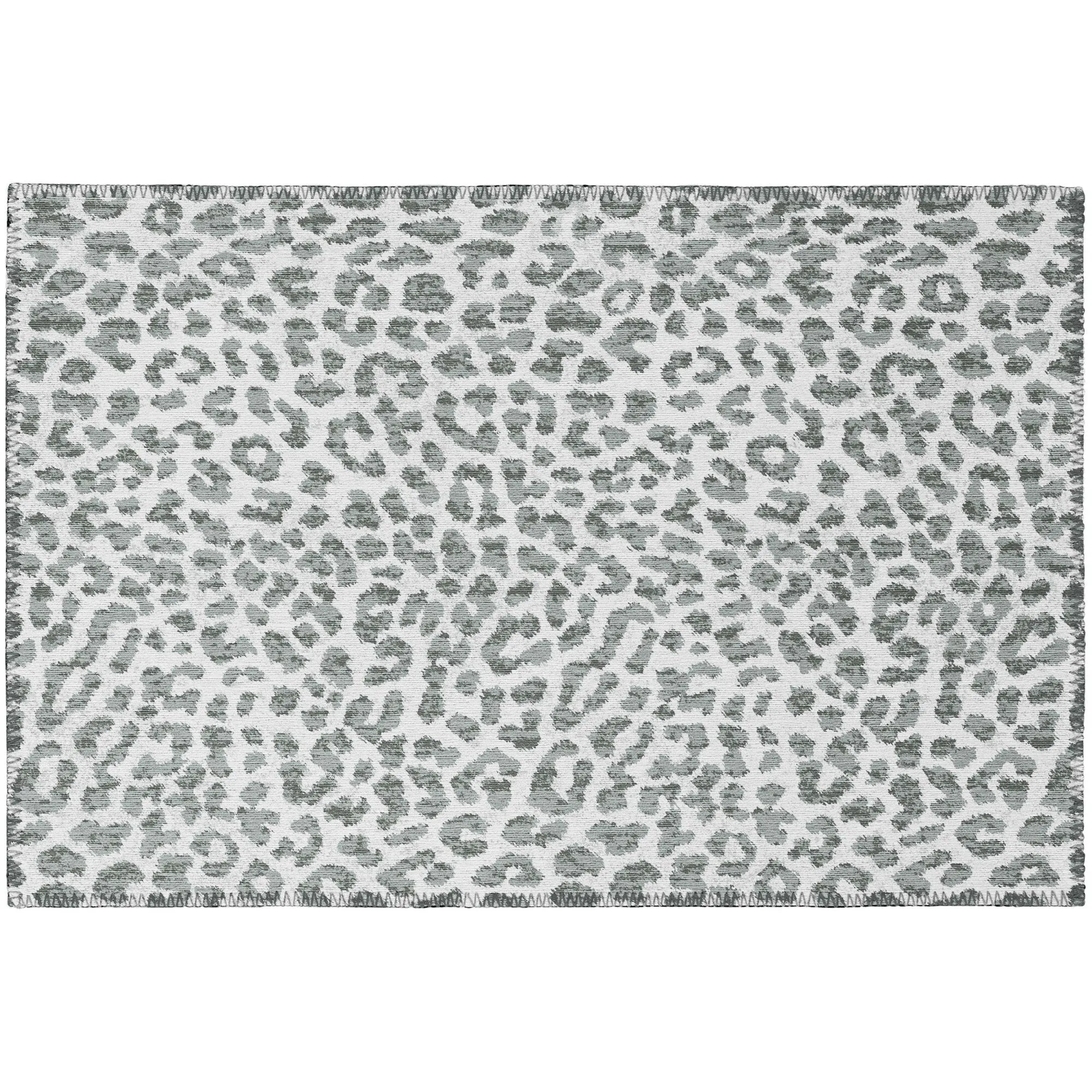 Addison Indoor/ Outdoor Safari Leopard Animal Print Washable Area Rug