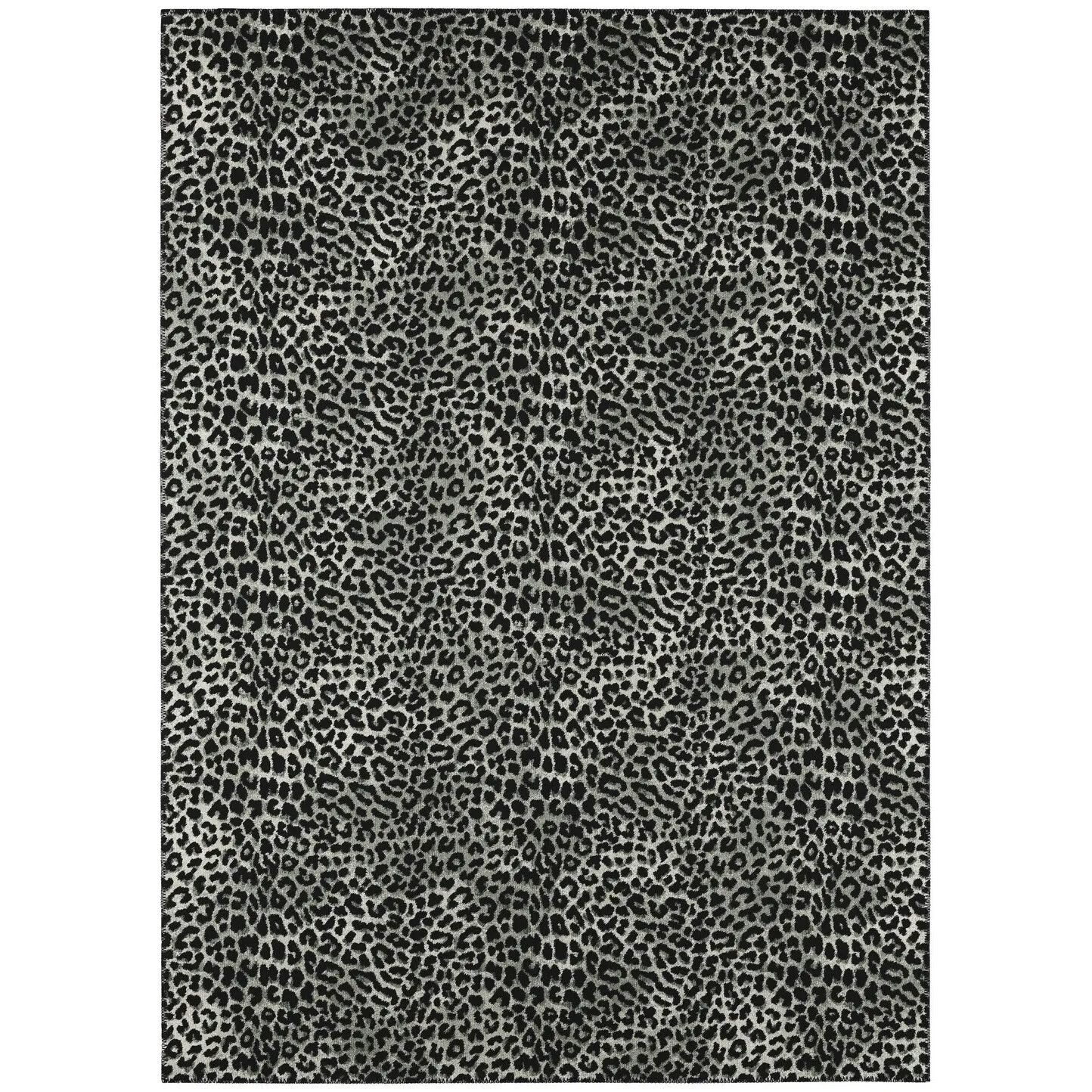Addison Indoor/ Outdoor Safari Leopard Animal Print Washable Area Rug