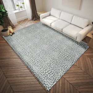 Addison Indoor/ Outdoor Safari Leopard Animal Print Washable Area Rug