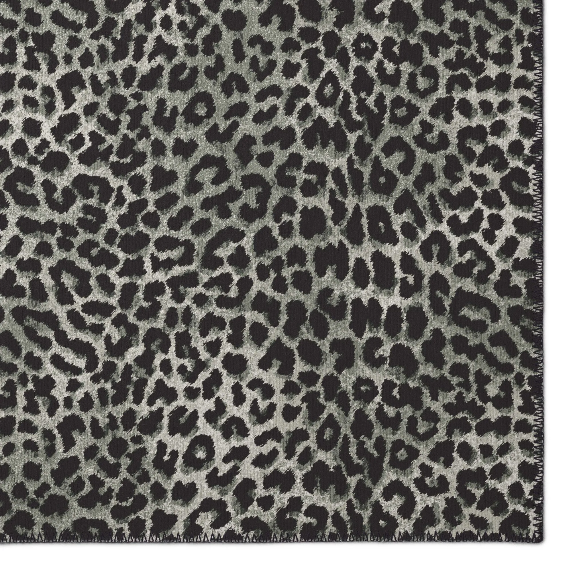 Addison Indoor/ Outdoor Safari Leopard Animal Print Washable Area Rug