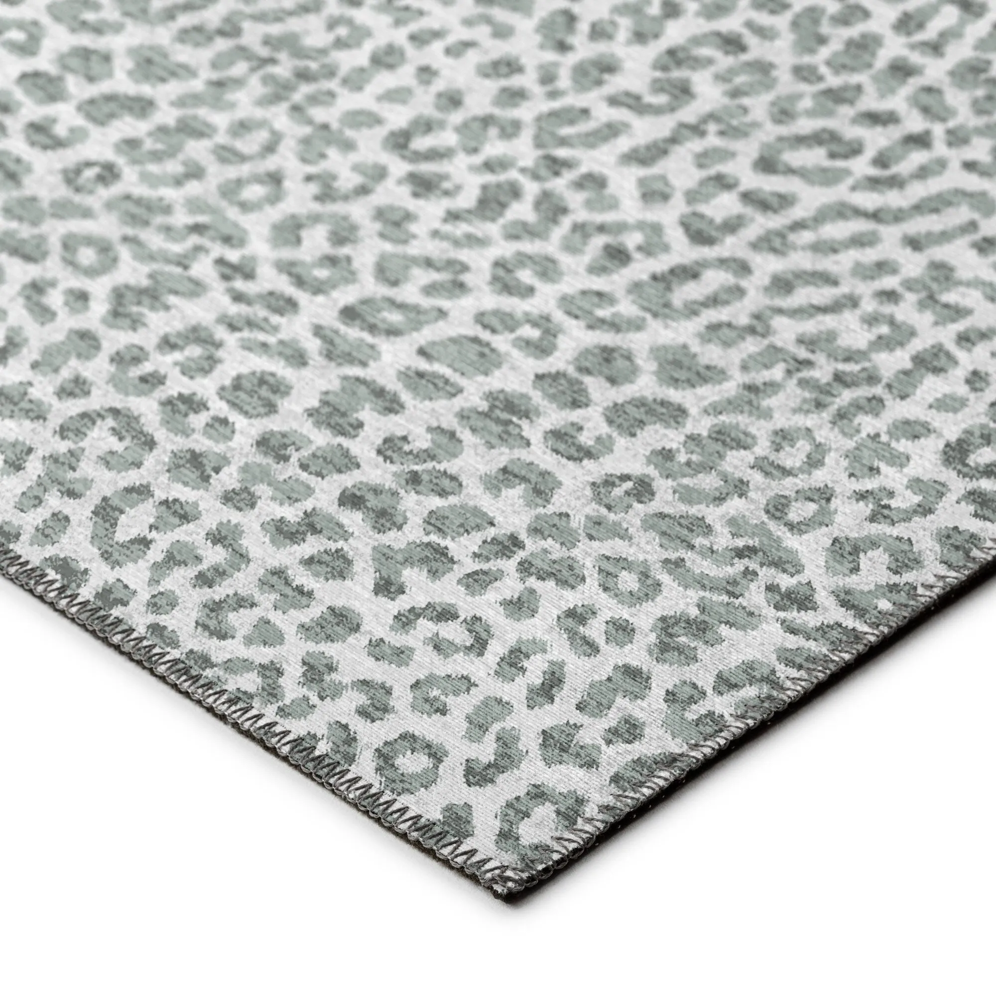 Addison Indoor/ Outdoor Safari Leopard Animal Print Washable Area Rug