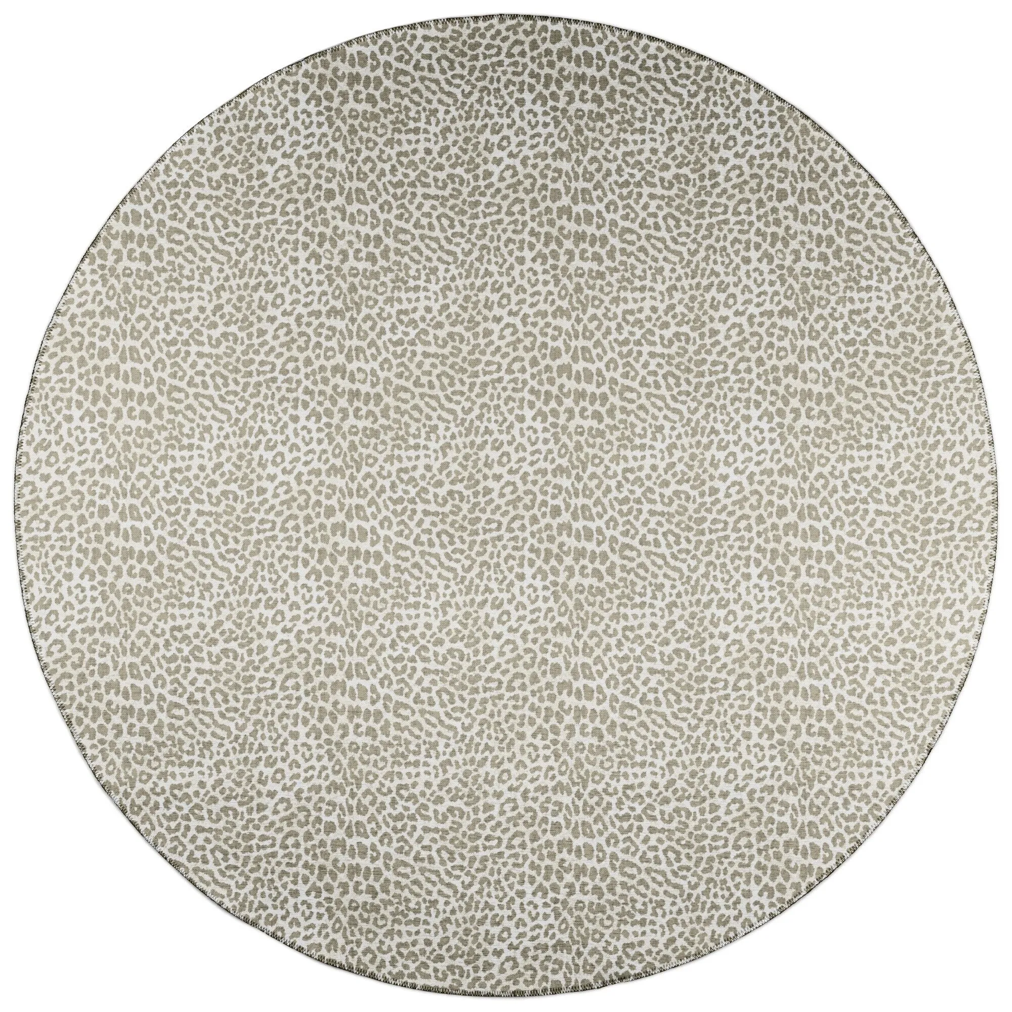 Addison Indoor/ Outdoor Safari Leopard Animal Print Washable Area Rug