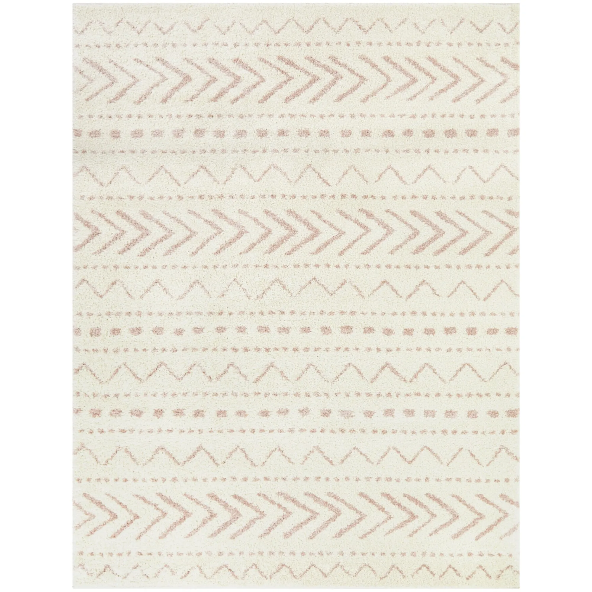 Adebayo Geometric Striped Area Rug