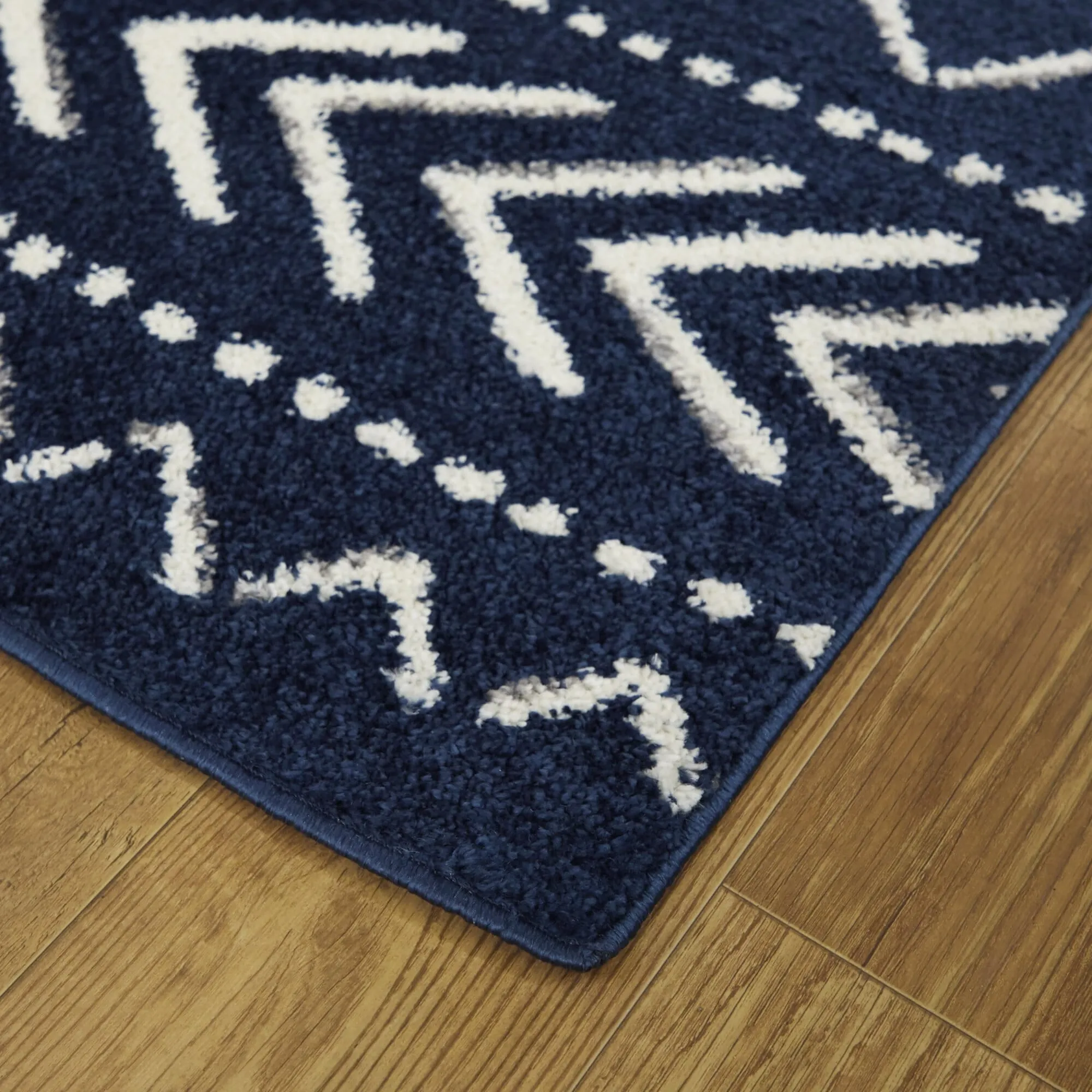 Adebayo Geometric Striped Area Rug