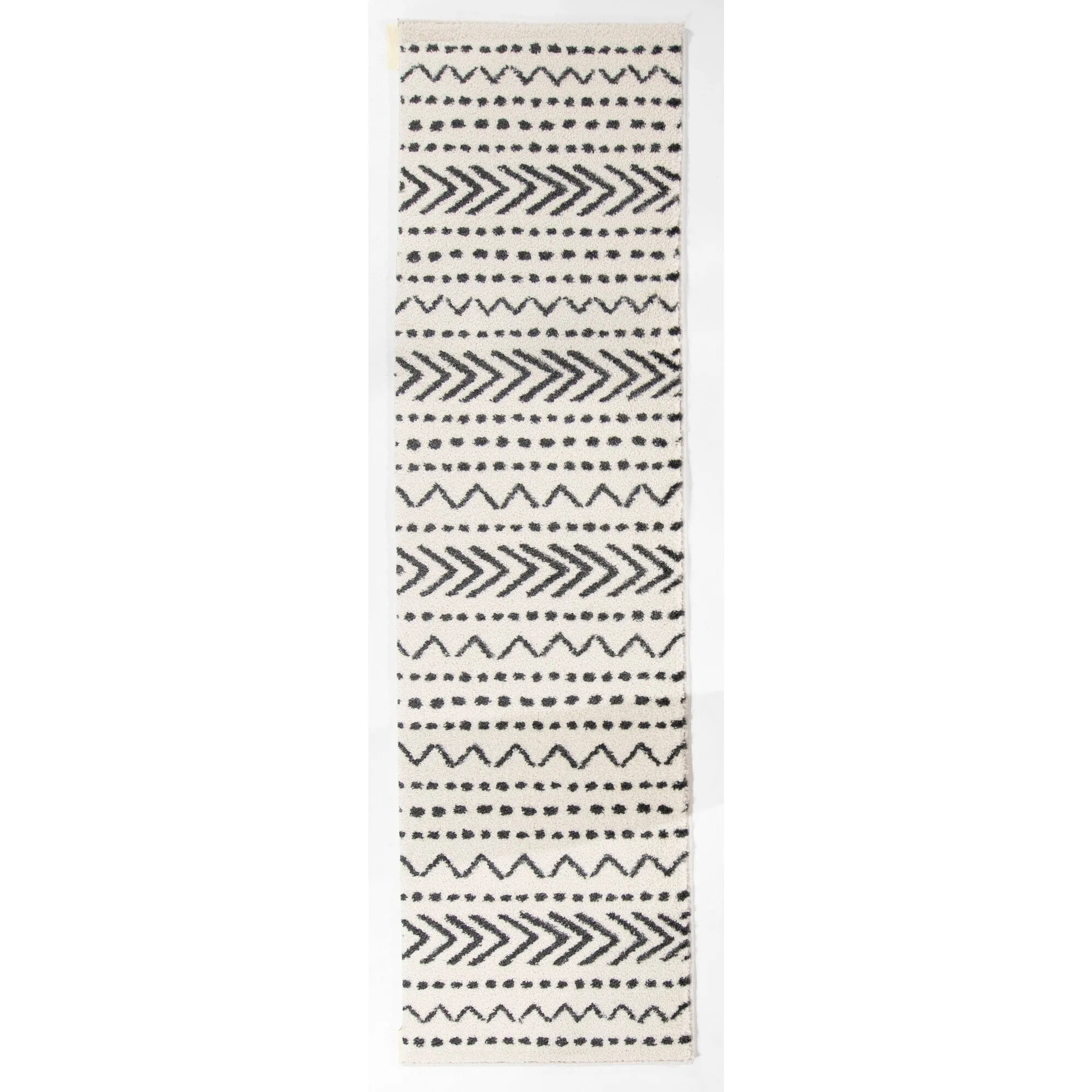 Adebayo Geometric Striped Area Rug