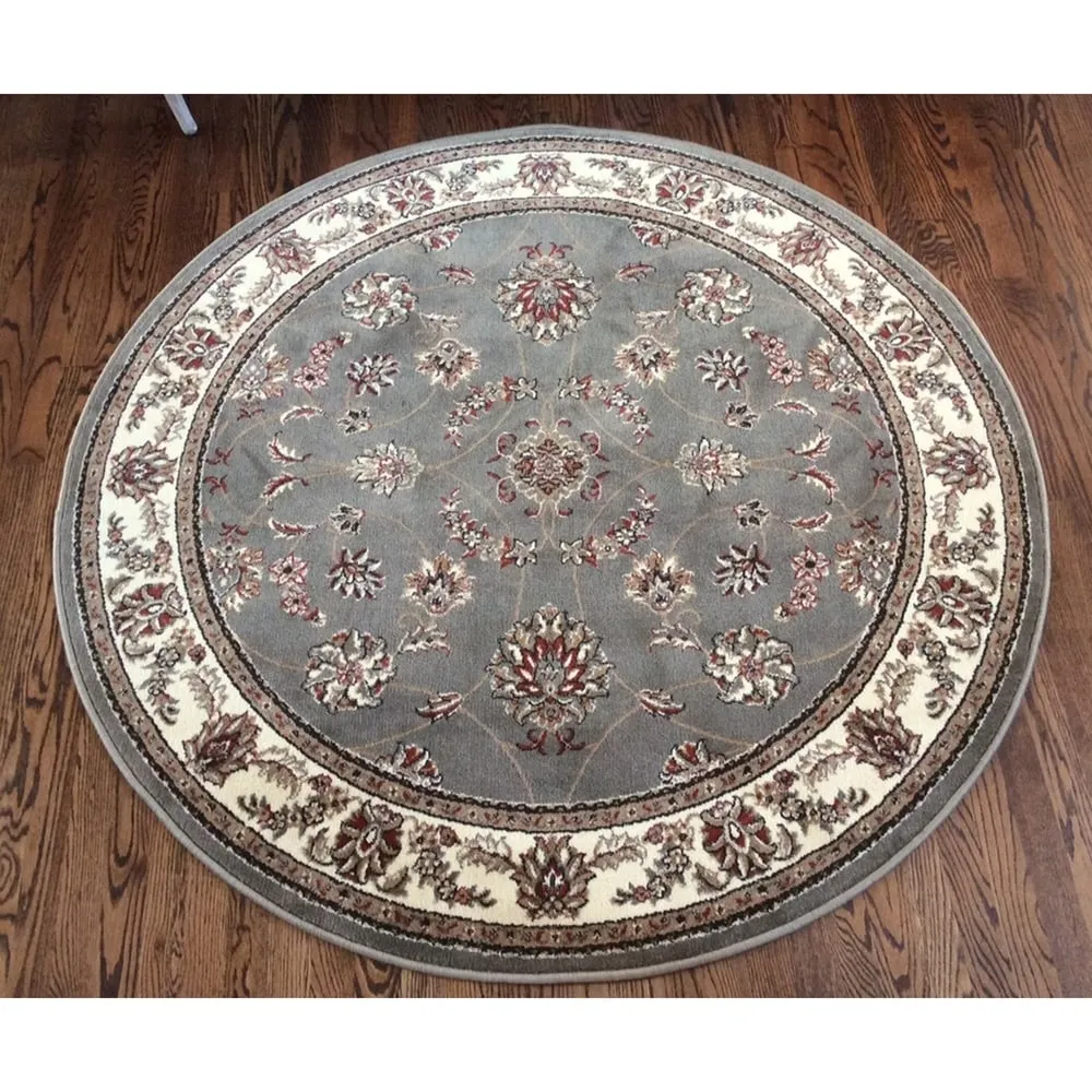 Admire Home Living Amalfi Traditional Scroll Pattern Area Rug