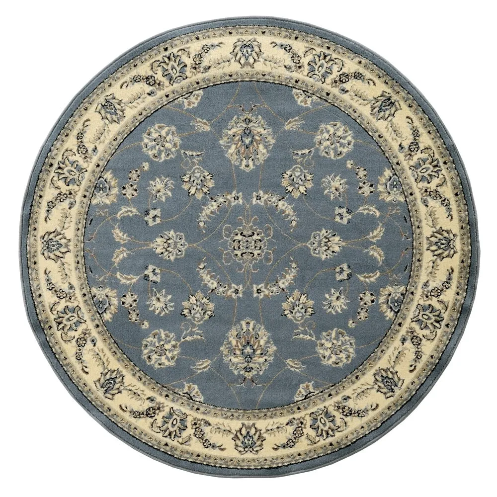 Admire Home Living Amalfi Traditional Scroll Pattern Area Rug