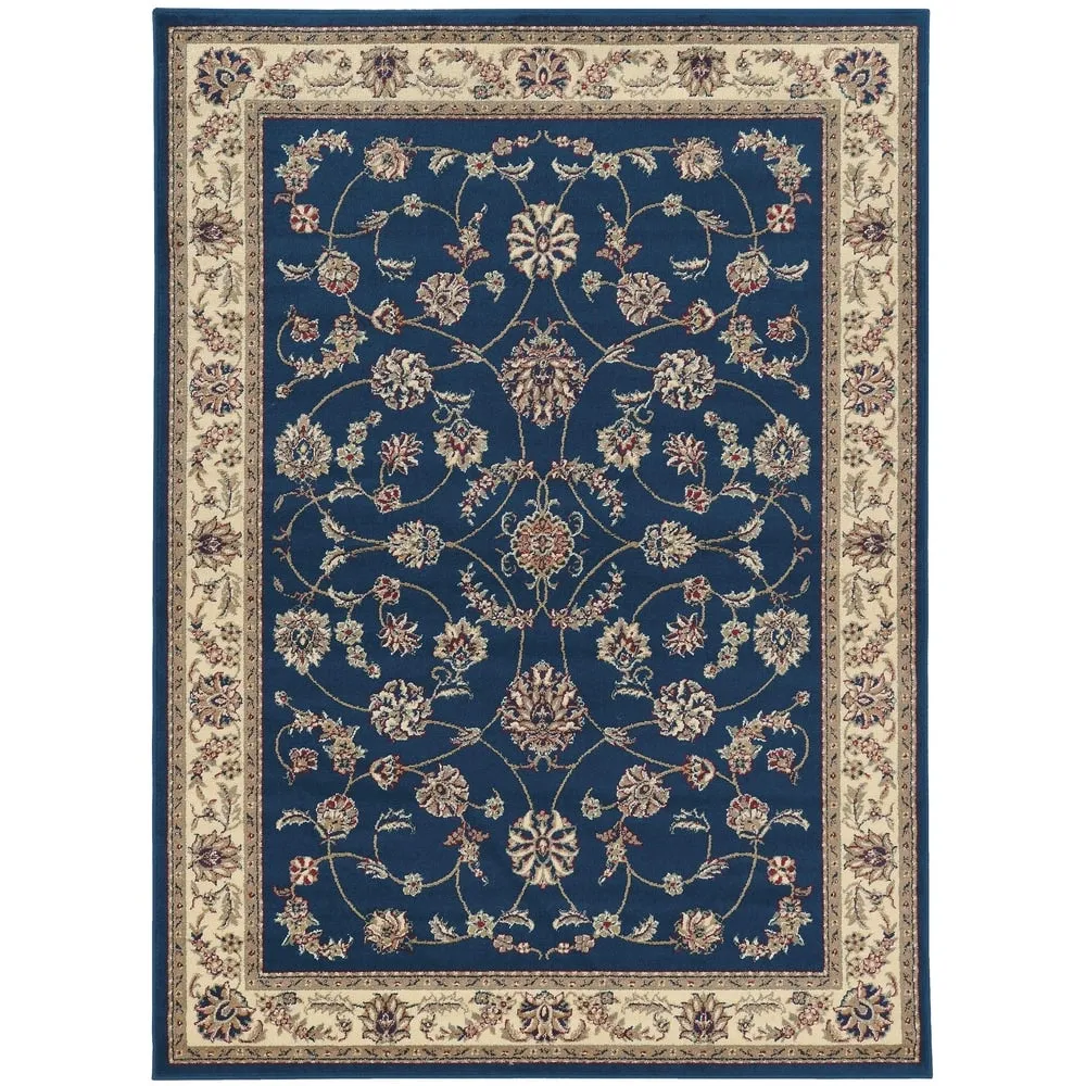 Admire Home Living Amalfi Traditional Scroll Pattern Area Rug