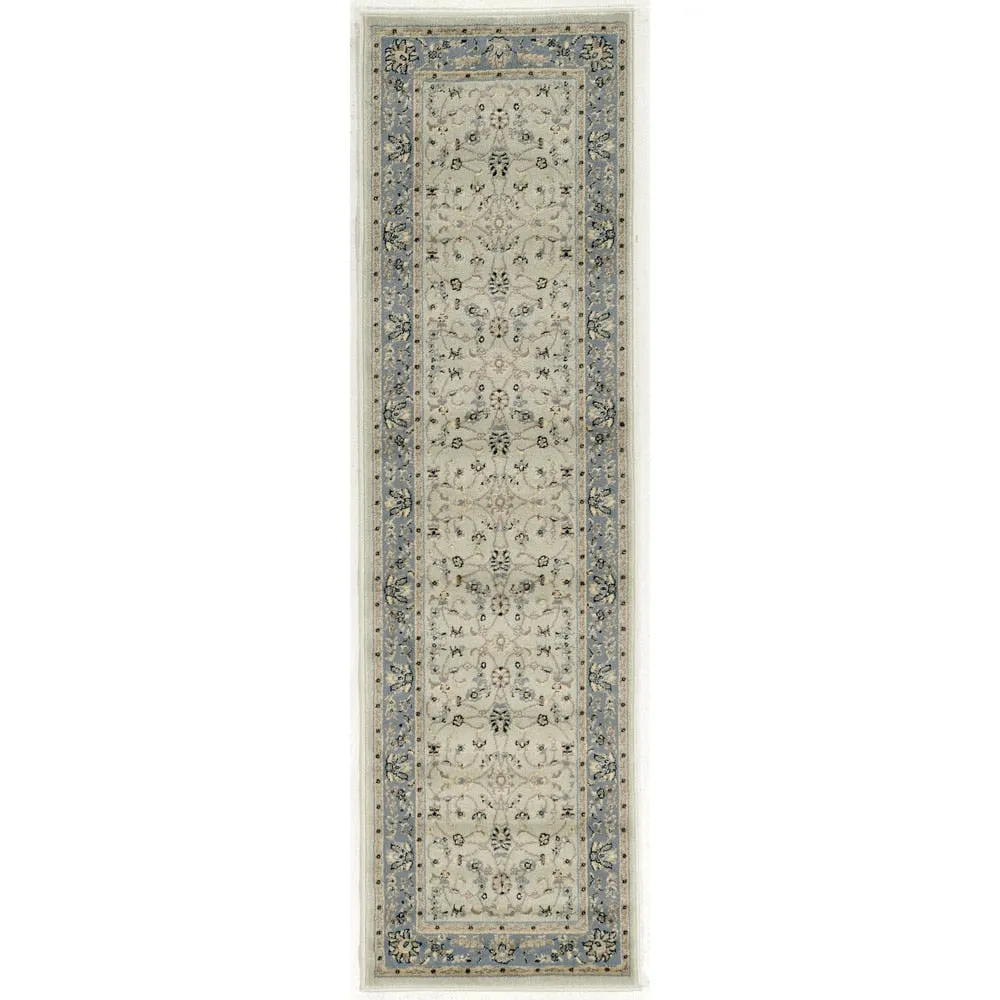 Admire Home Living Amalfi Traditional Scroll Pattern Area Rug