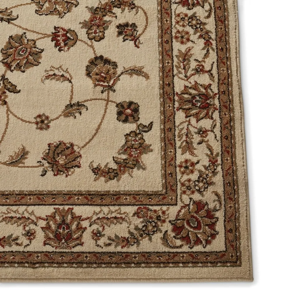 Admire Home Living Amalfi Traditional Scroll Pattern Area Rug
