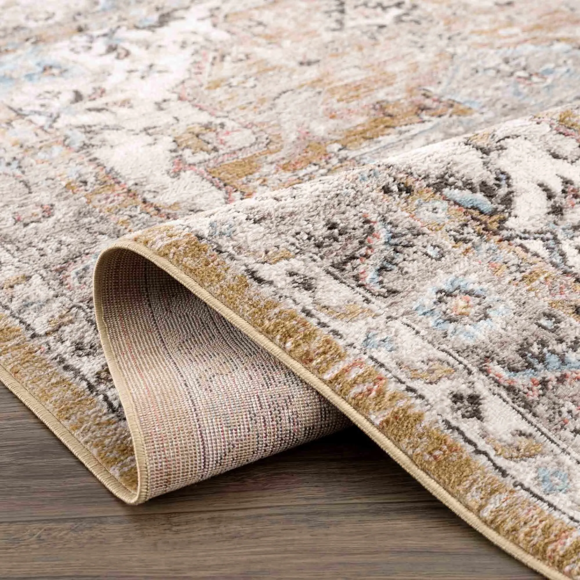 Albie Oriental Persian Medallion Area Rug