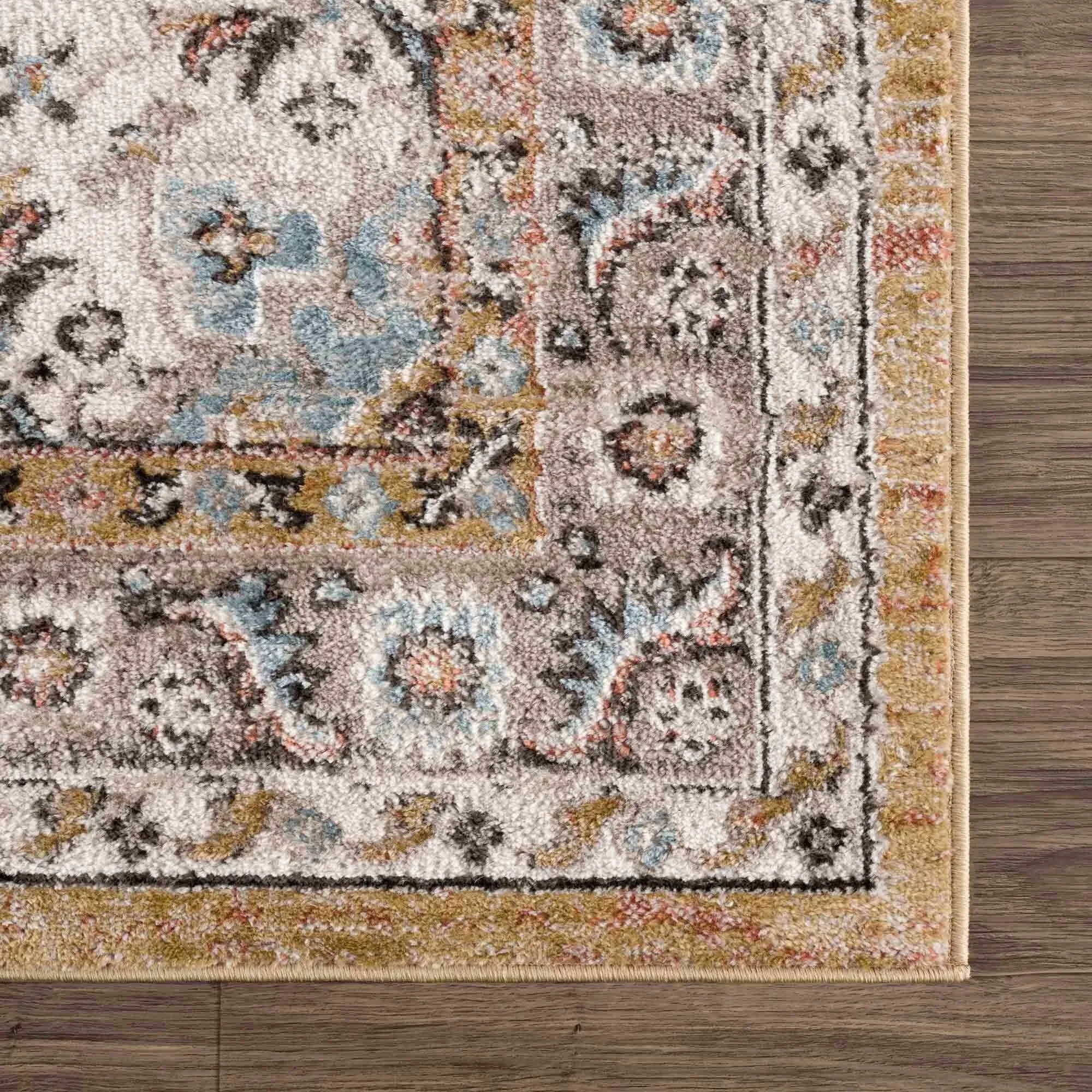Albie Oriental Persian Medallion Area Rug