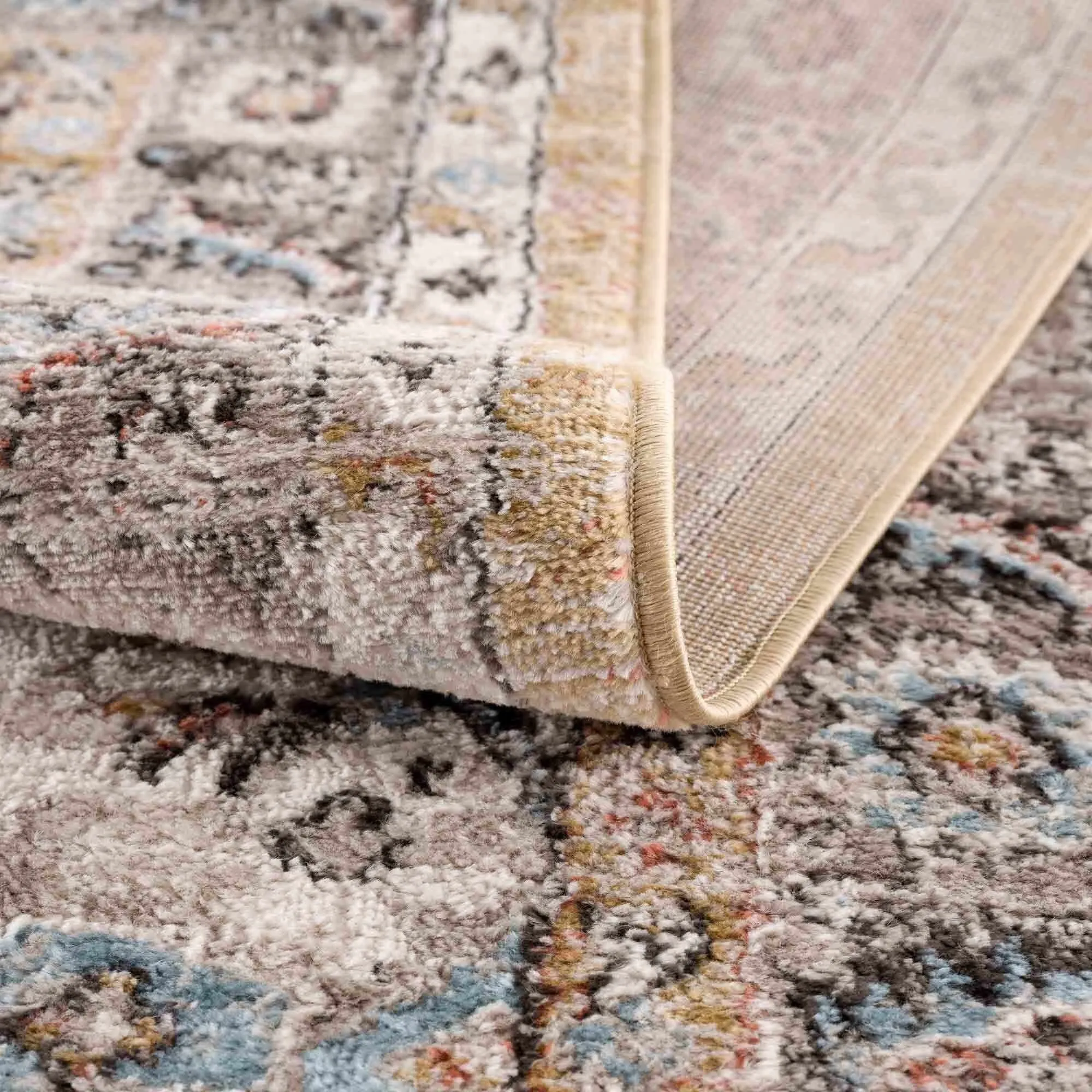 Albie Oriental Persian Medallion Area Rug
