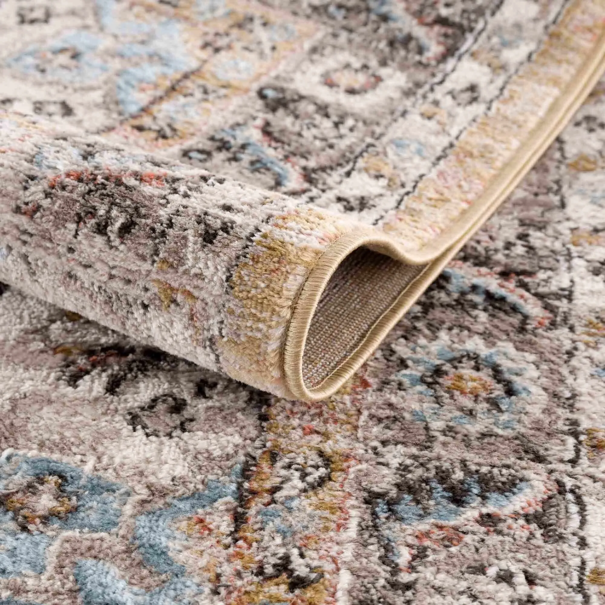 Albie Oriental Persian Medallion Area Rug