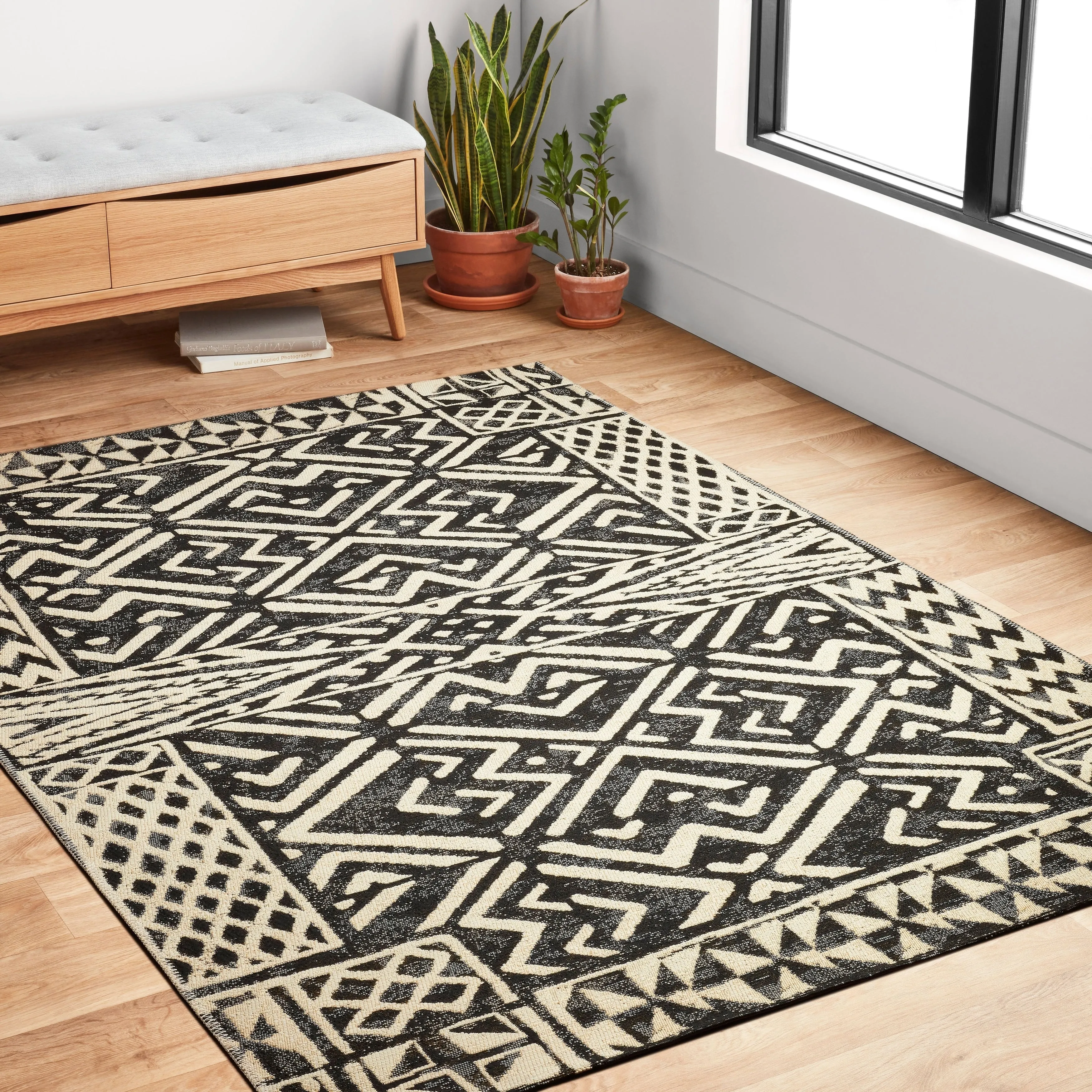 Alexander Home Armanda Modern Tribal Inspired Indoor/ Outdoor Area Rug