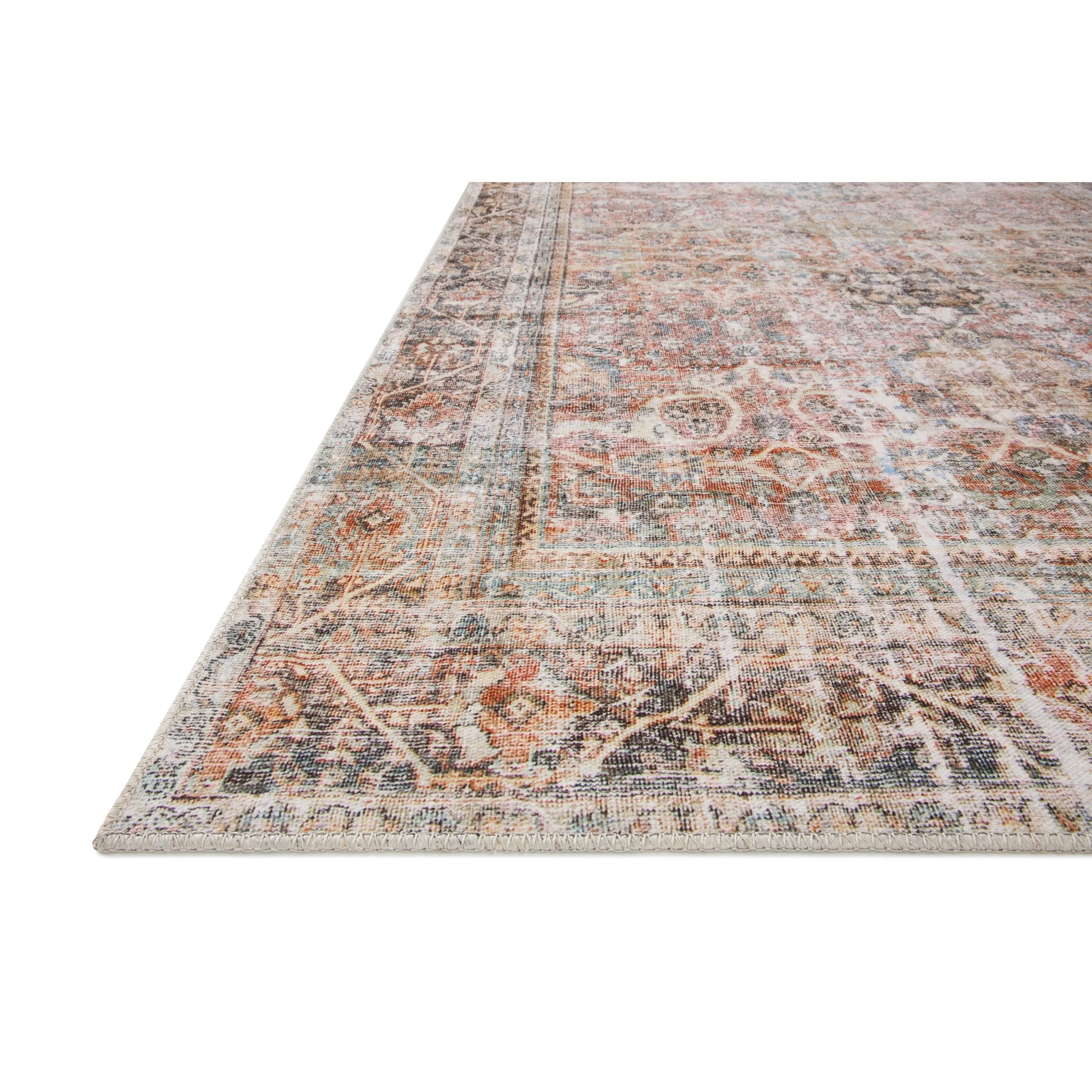 Alexander Home Bella Distressed Vintage Area Rug