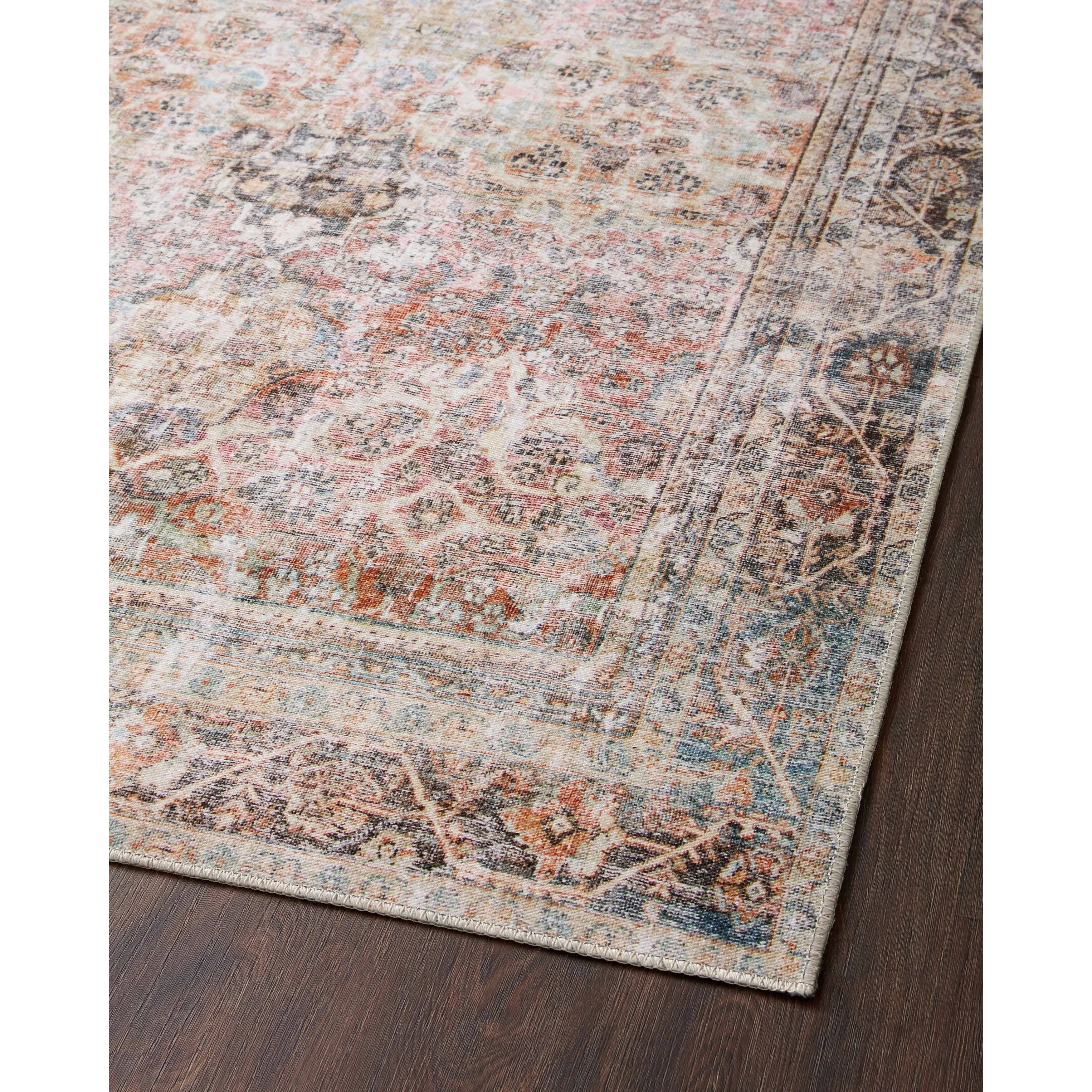 Alexander Home Bella Distressed Vintage Area Rug