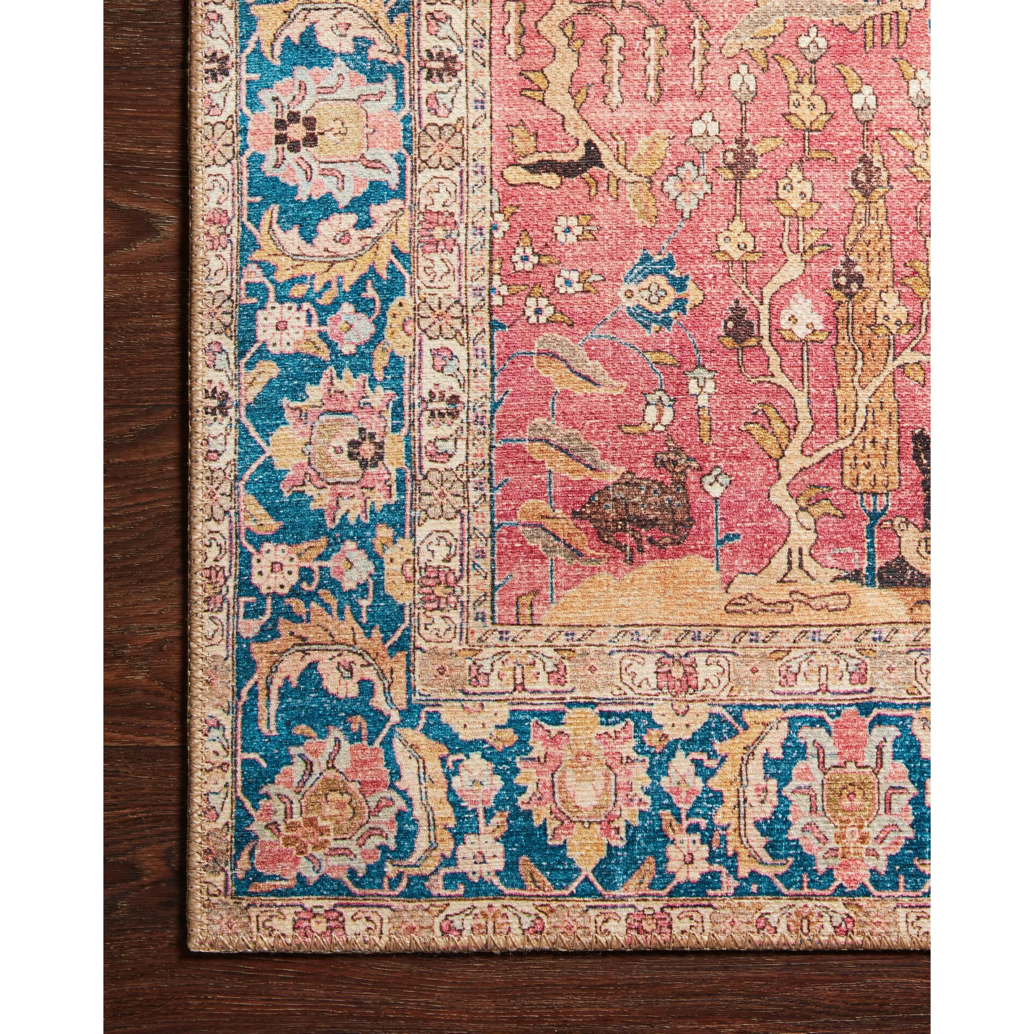 Alexander Home Dhanya Boho Medallion Vintage Area Rug