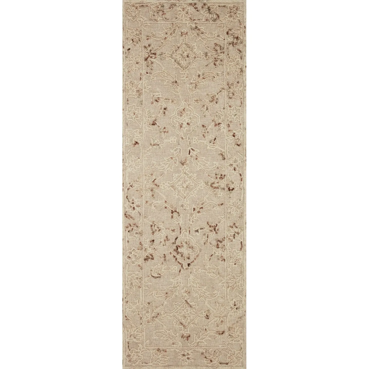 Alexander Home Diana Floral Wool Hooked Area Rug