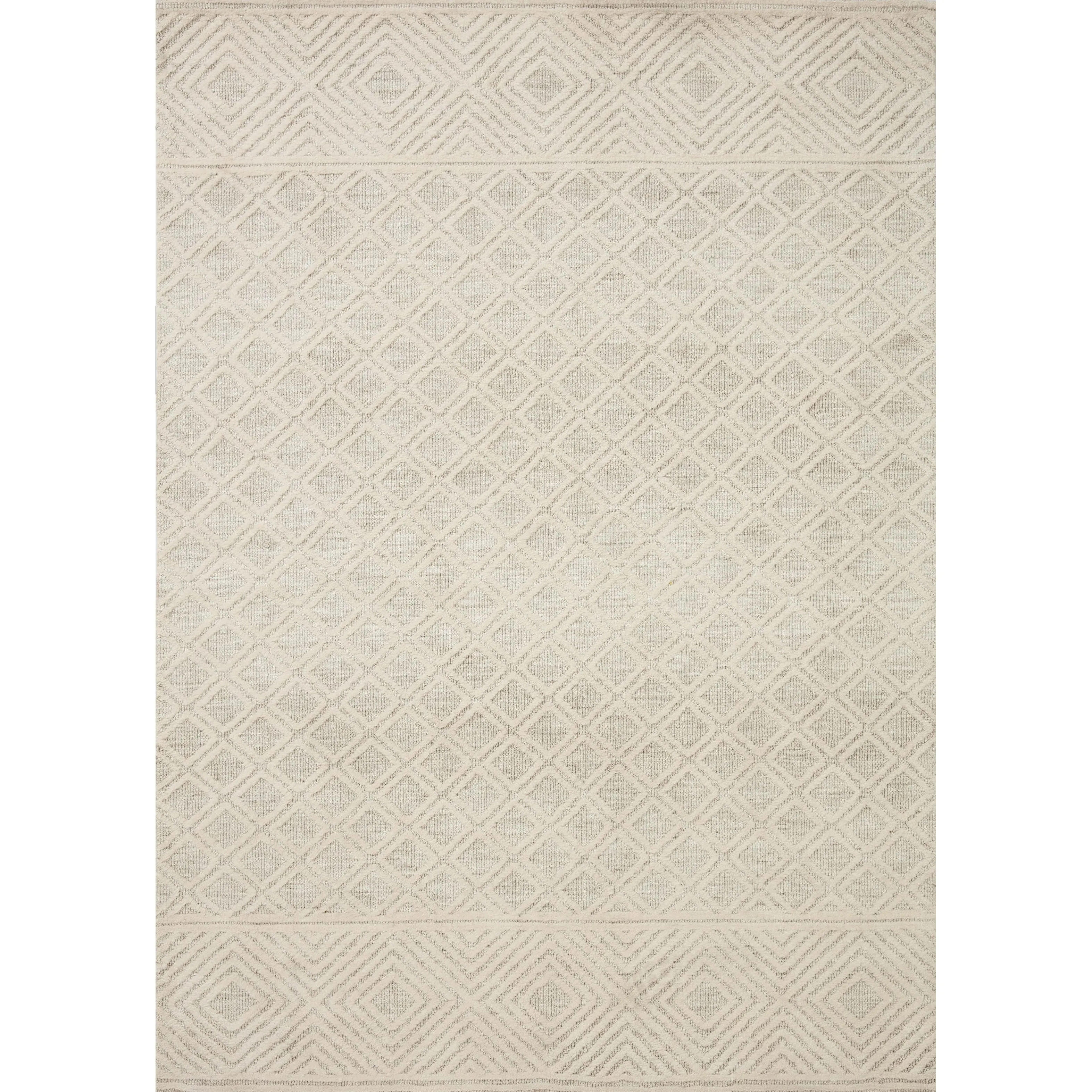 Alexander Home Hudson Modern Diamond India Area Rug