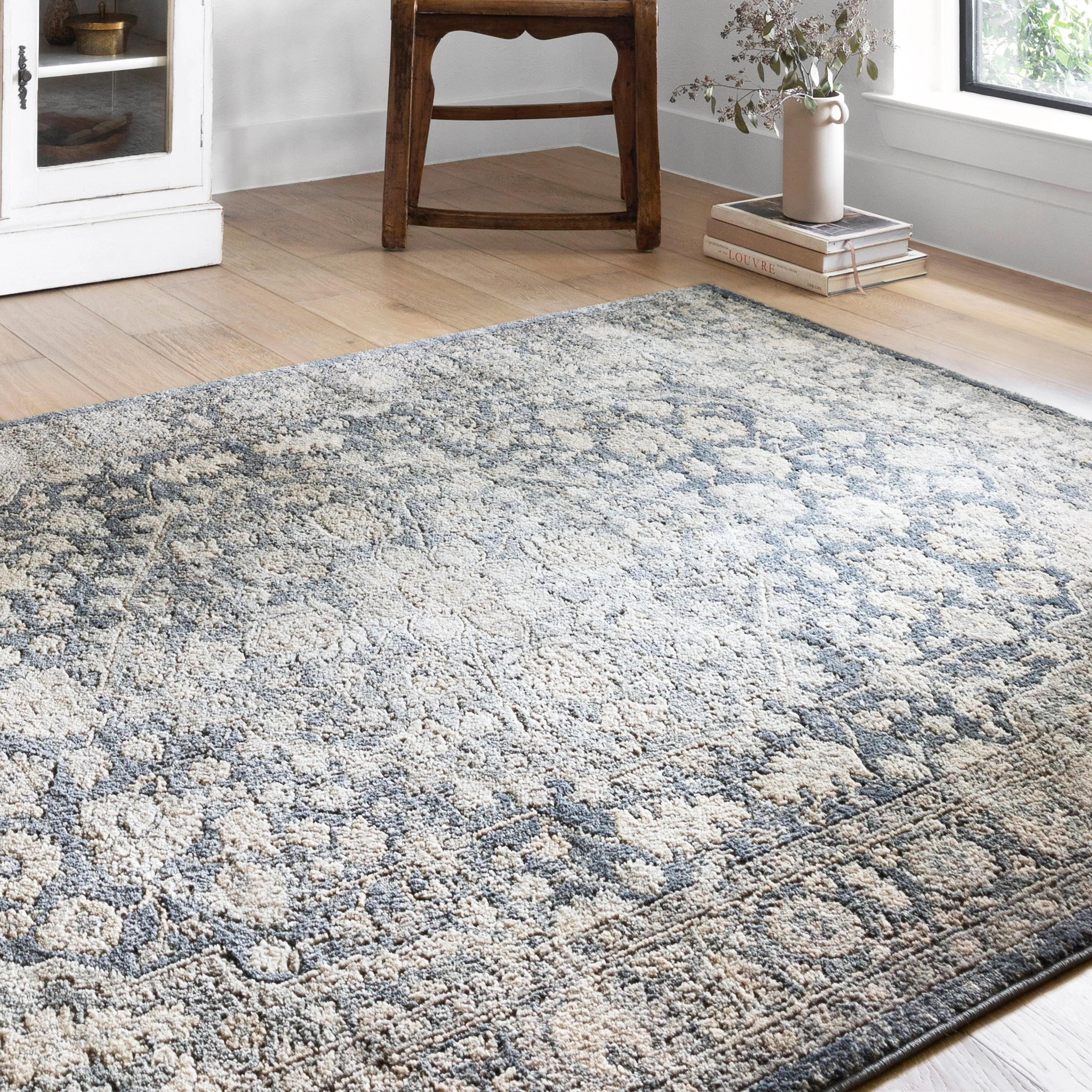 Alexander Home Josefina Floral & Medallion Traditional Area Rug