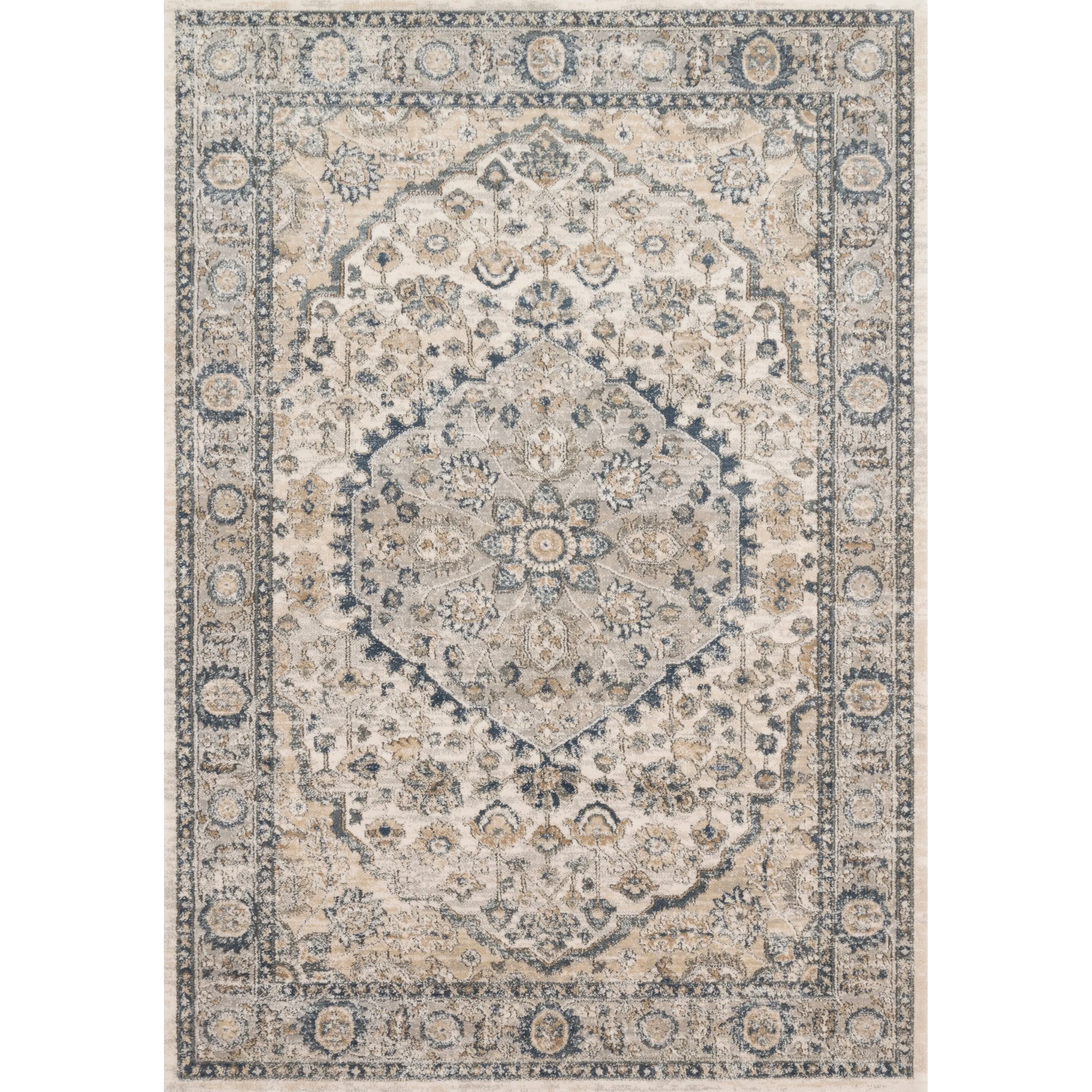 Alexander Home Josefina Floral & Medallion Traditional Area Rug