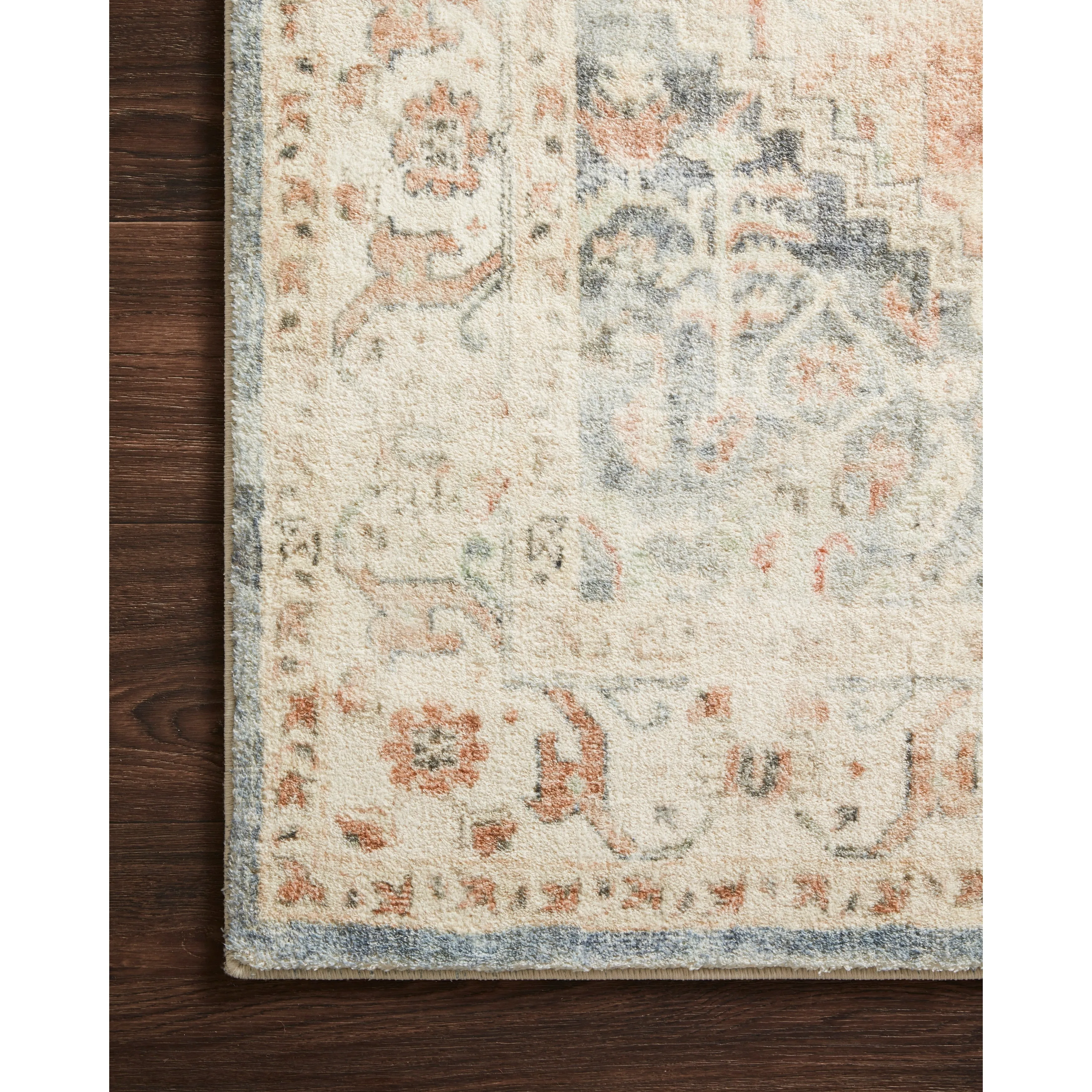 Alexander Home Juliet Ultra-soft Distressed Framed Persian Rug