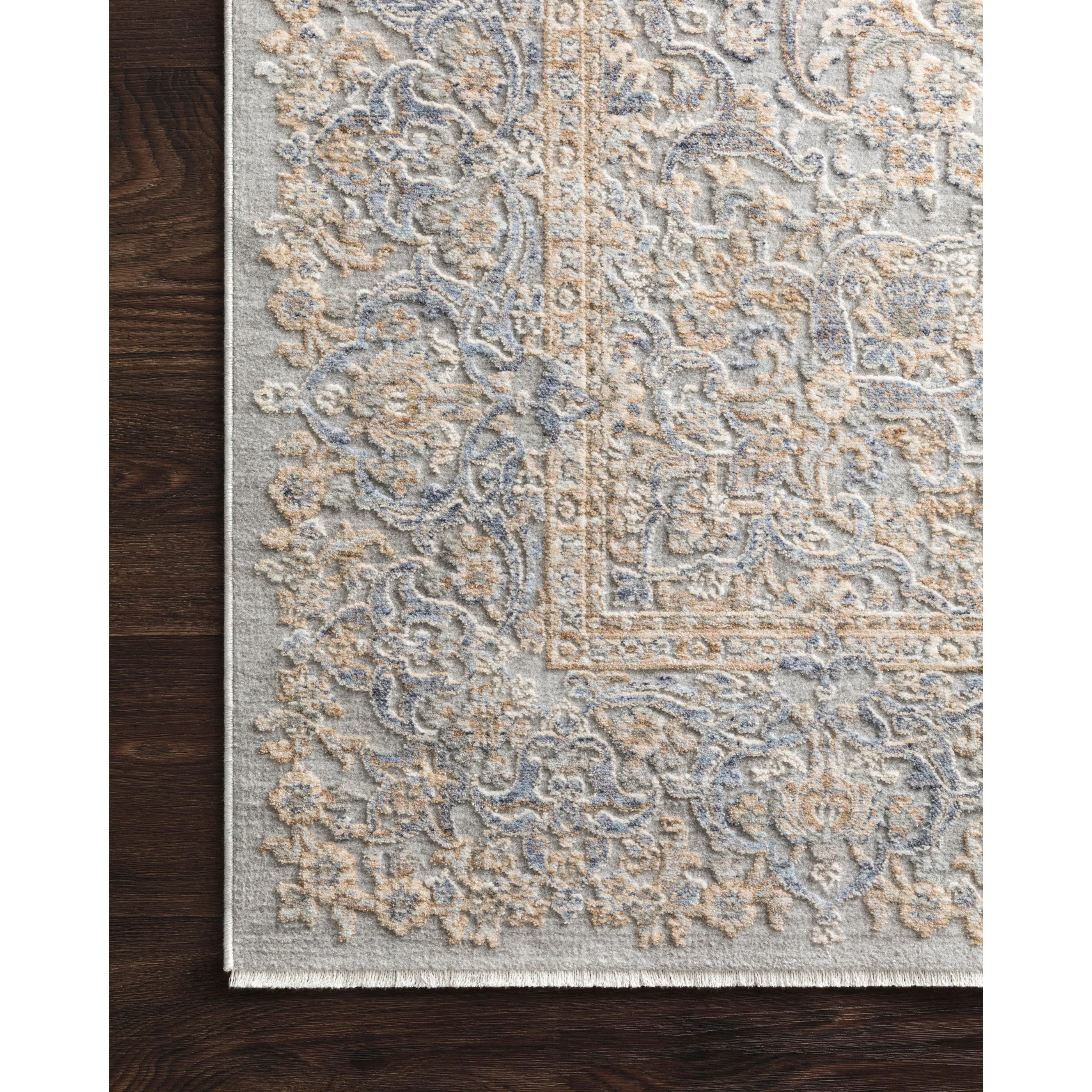 Alexander Home Malina Distressed Traditional Botanical Persian Rug