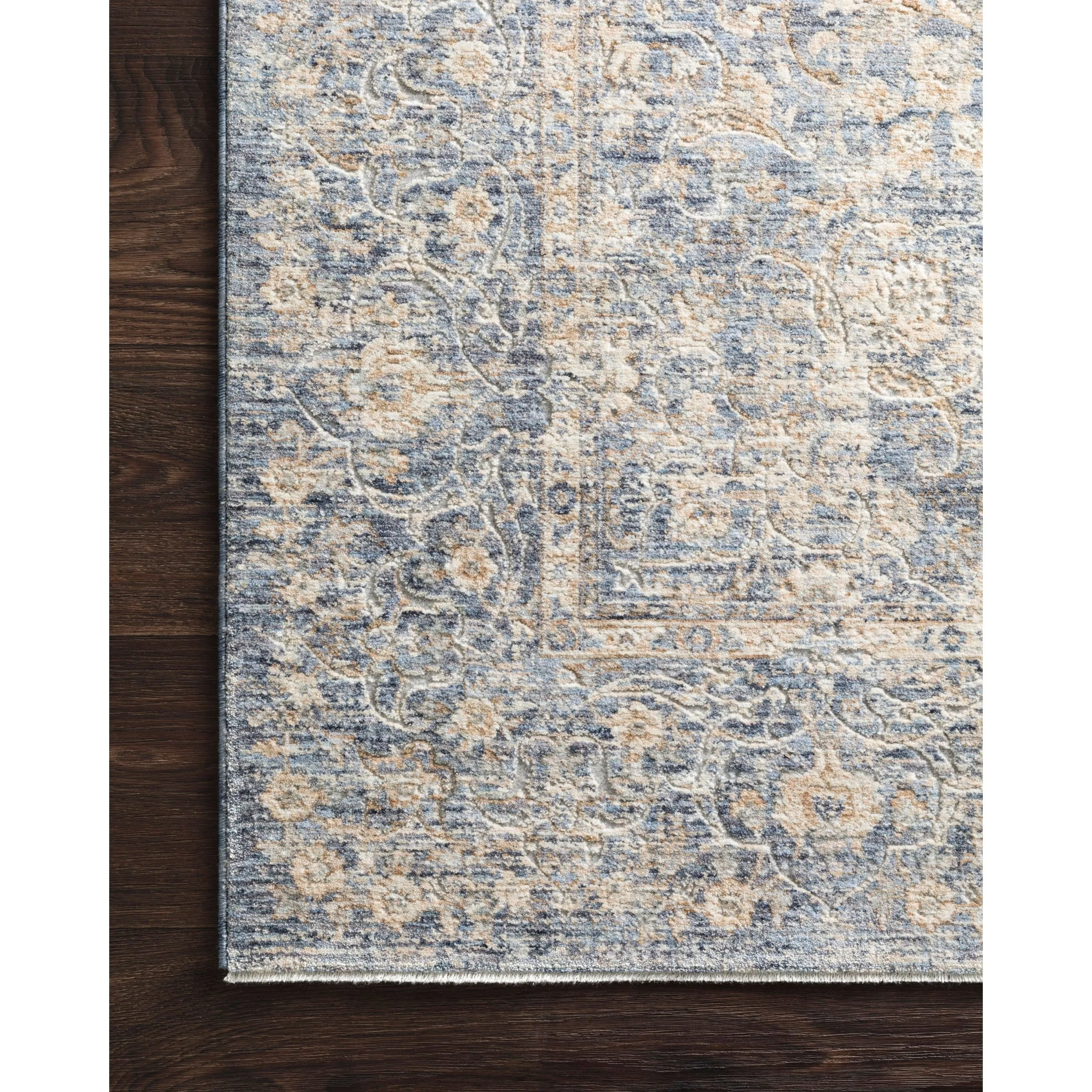 Alexander Home Malina Distressed Traditional Botanical Persian Rug