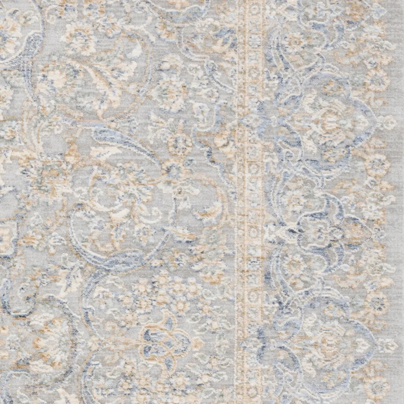 Alexander Home Malina Distressed Traditional Botanical Persian Rug